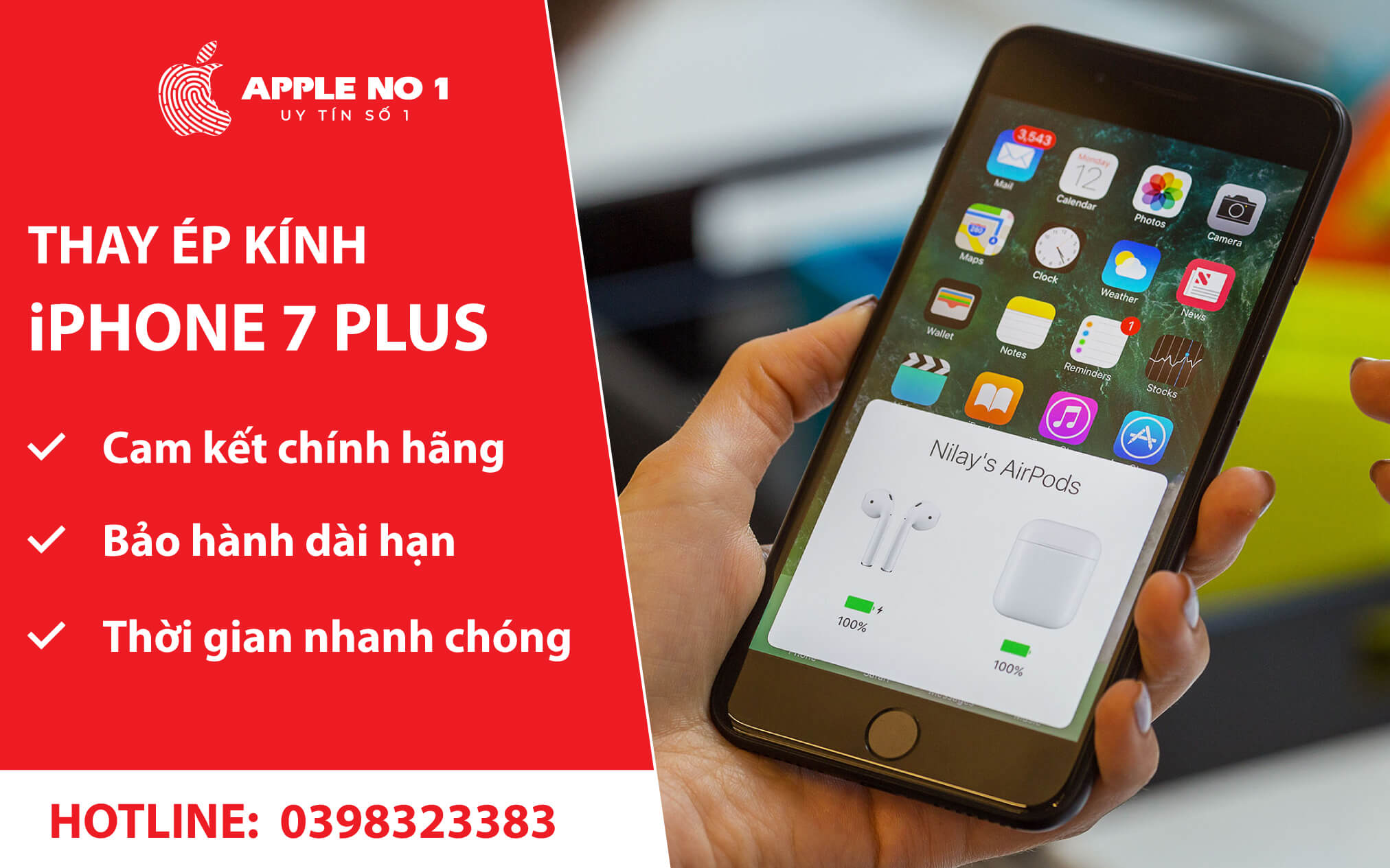 ly do nen chon dich vu thay kinh iphone 7 plus tai apple no.1