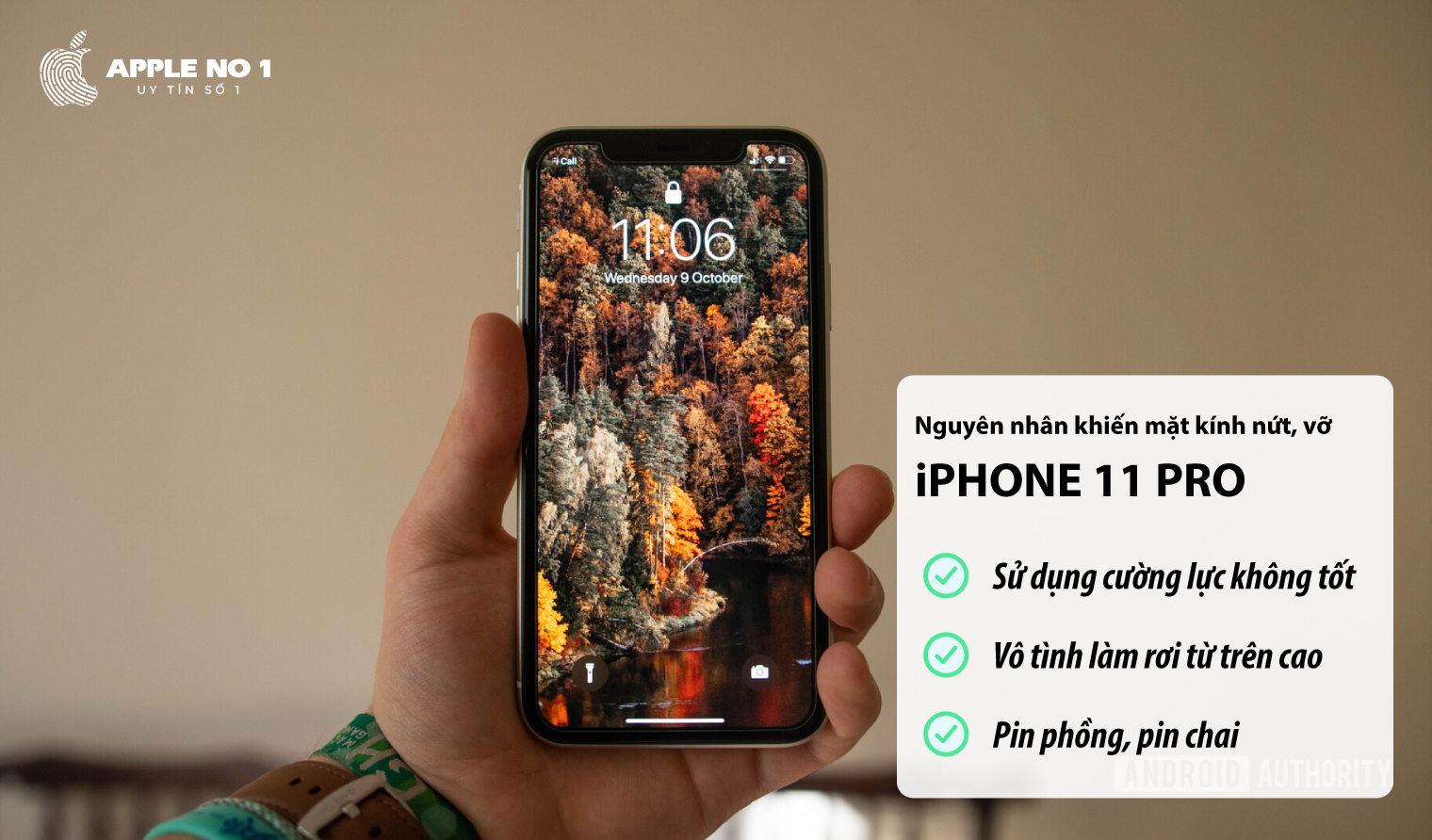 nguyen nhan nao khien nguoi dung phai thay mat kinh iphone 11 pro?