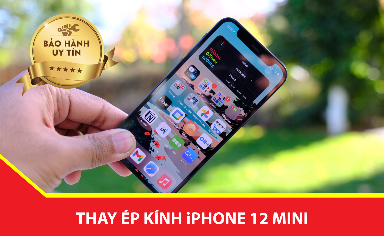 thay ep kinh iphone 12 mini chinh hang gia re