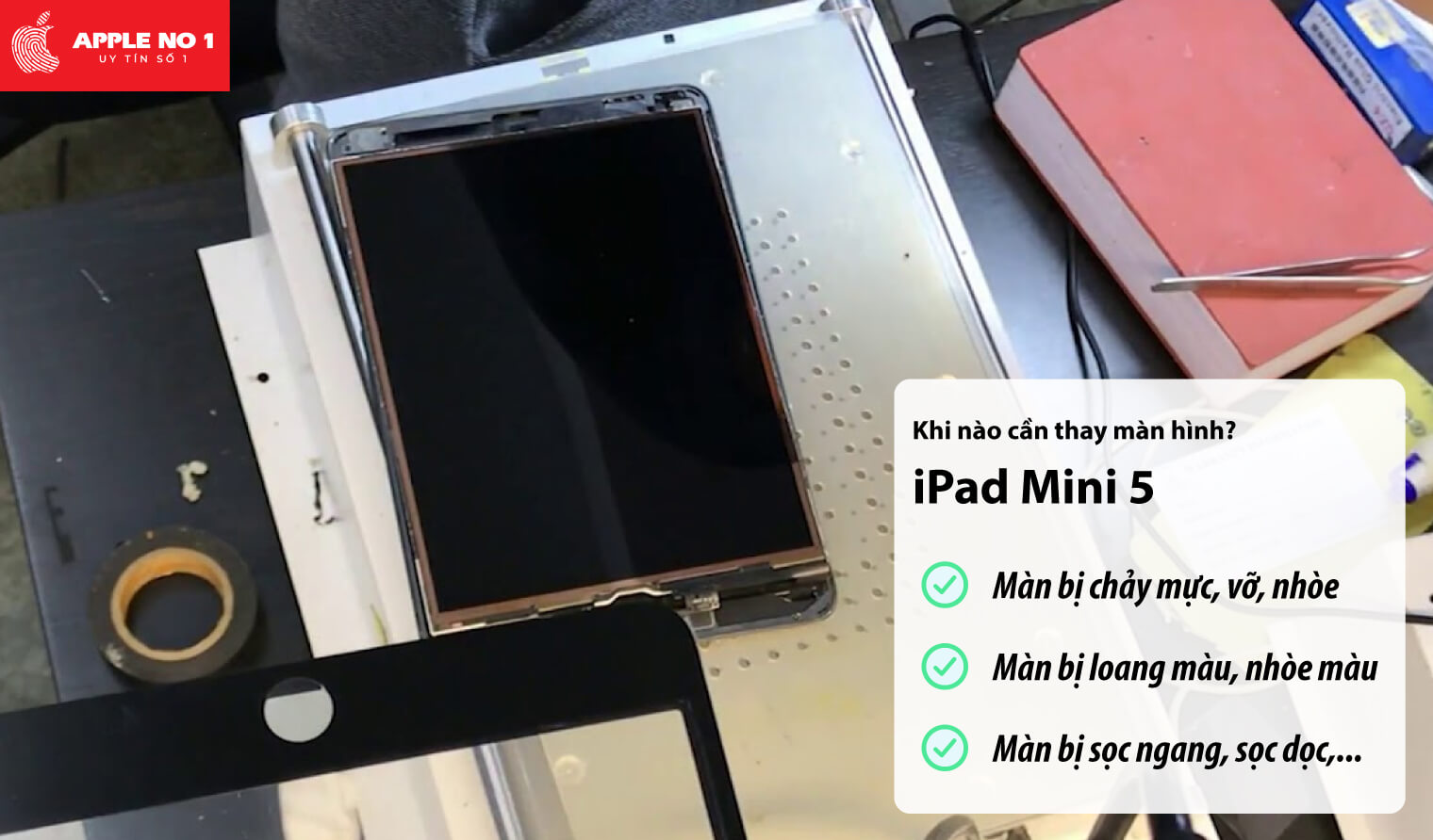 Thay màn hình iPad mini 5 khi nào?
