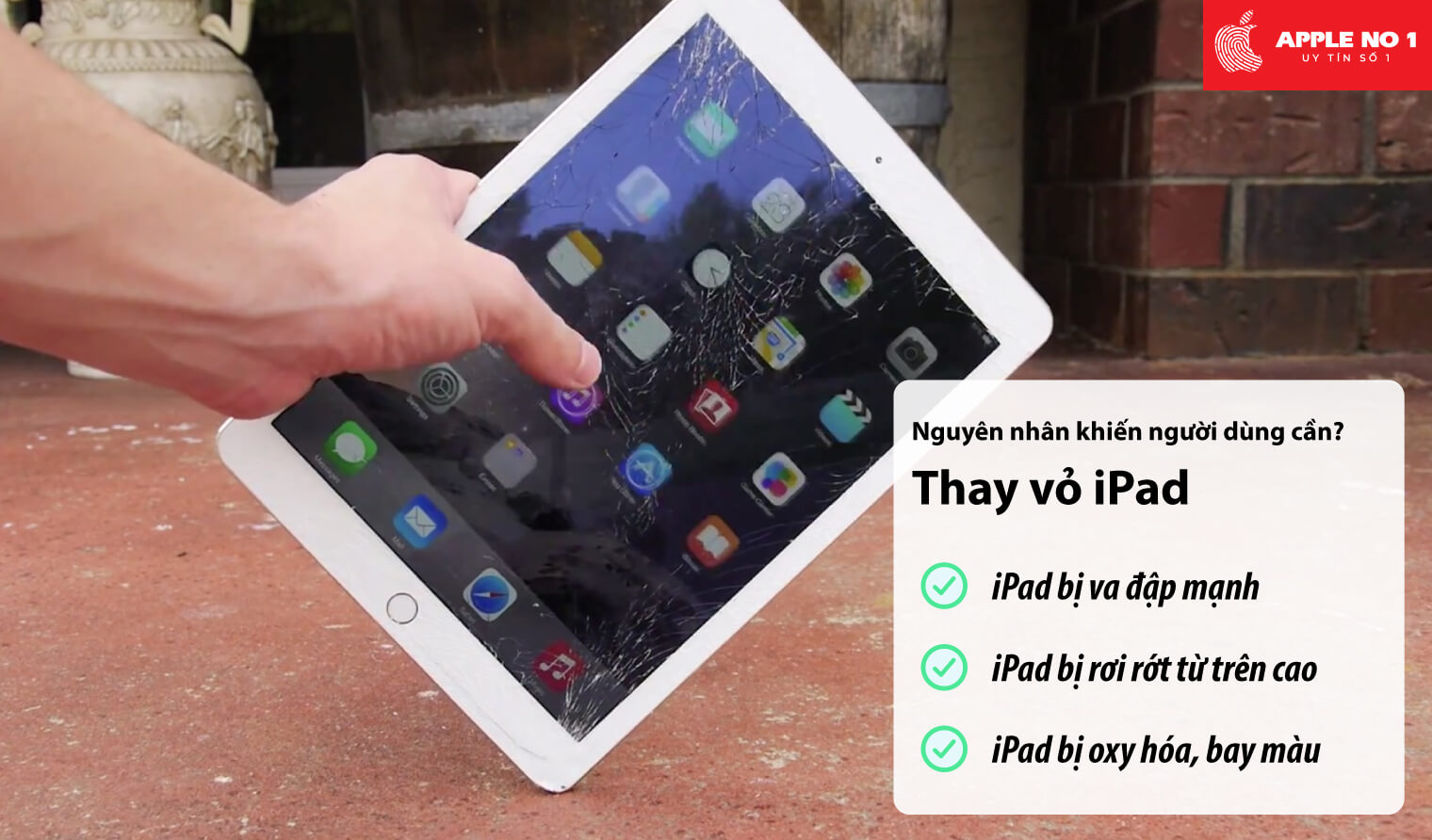 Nguyên nhân khiến vỏ iPad bị cong vênh, móp méo