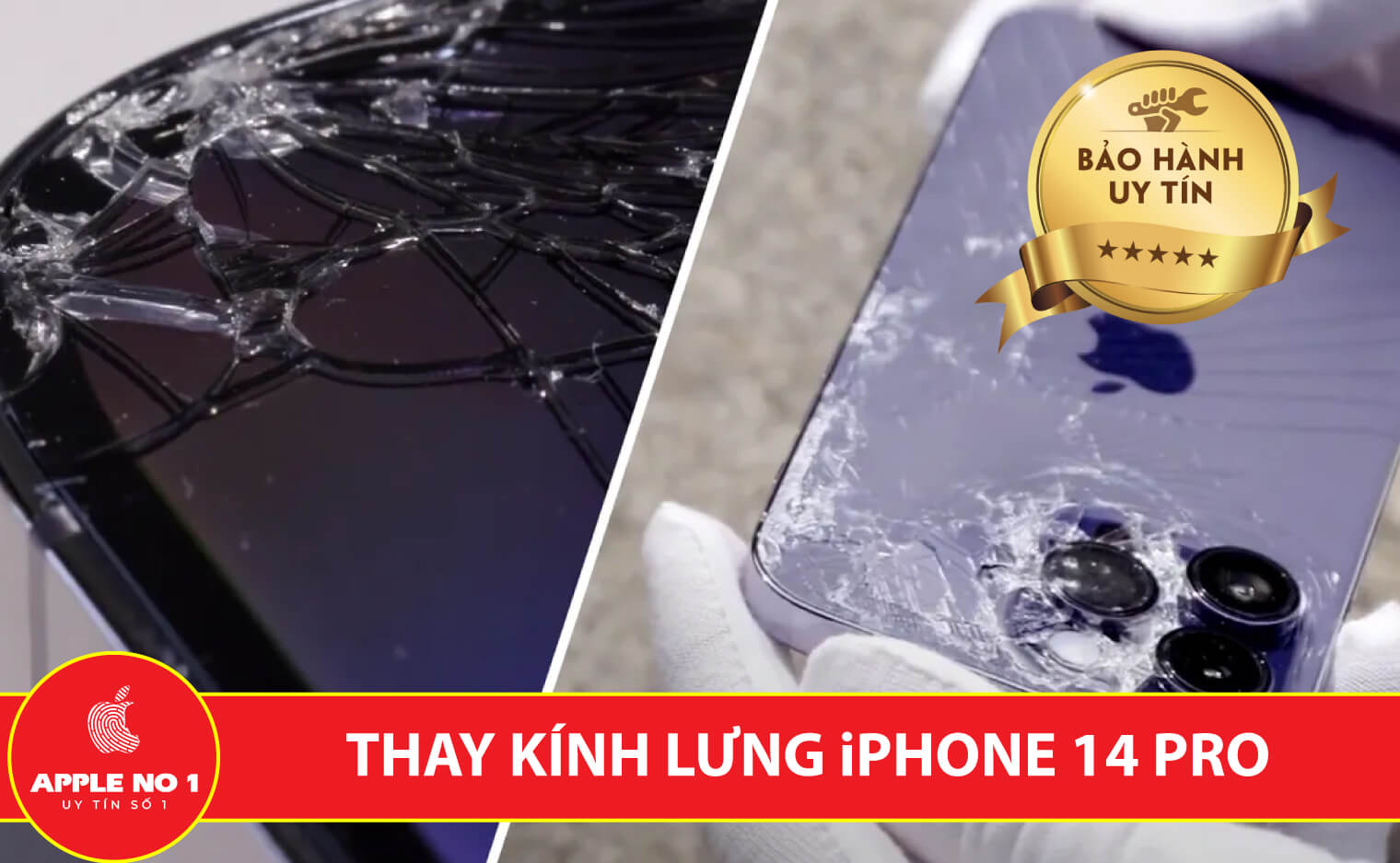 thay kinh lung iphone 14 pro