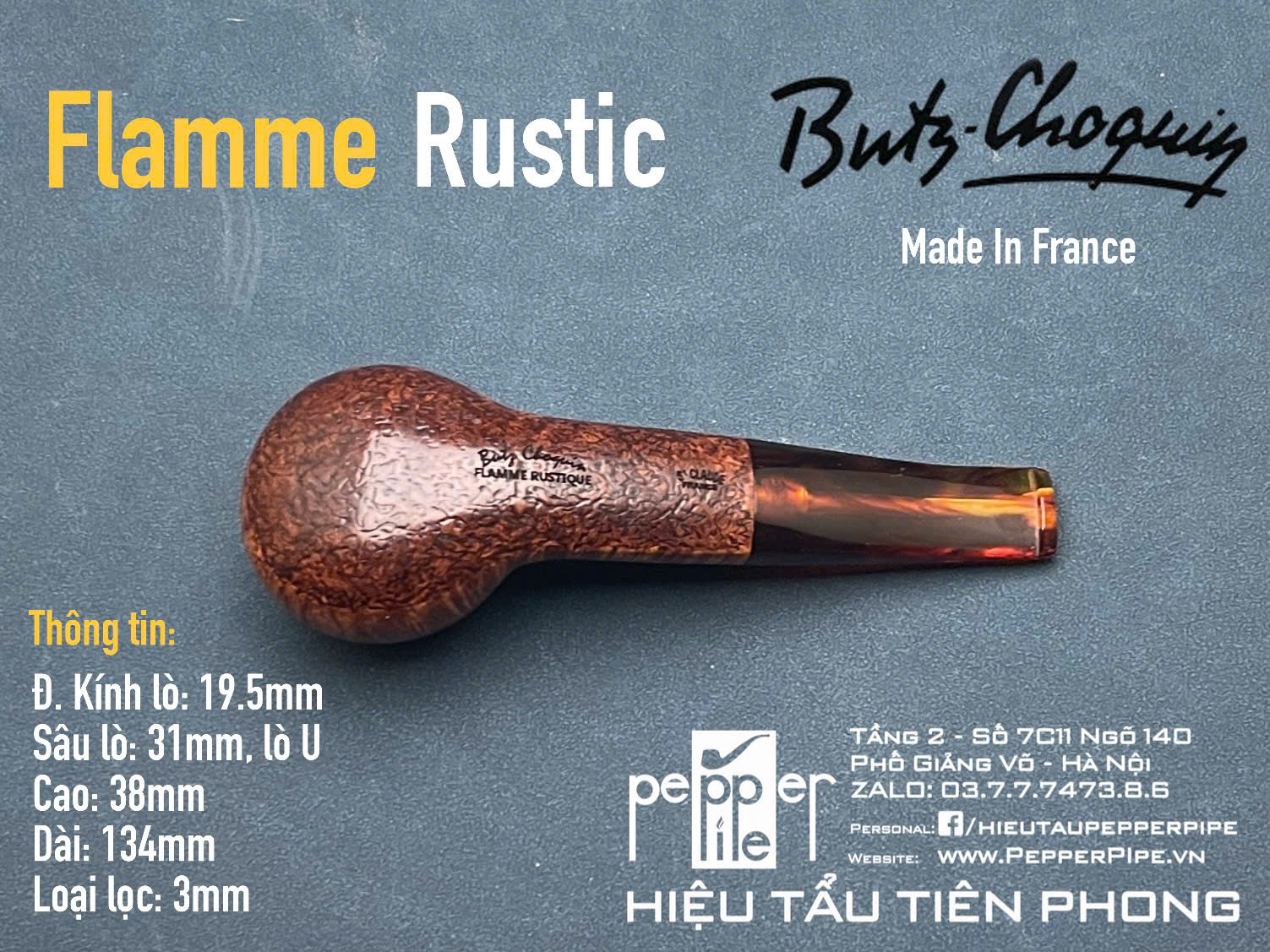 Butz Choquin Flamme Rustic