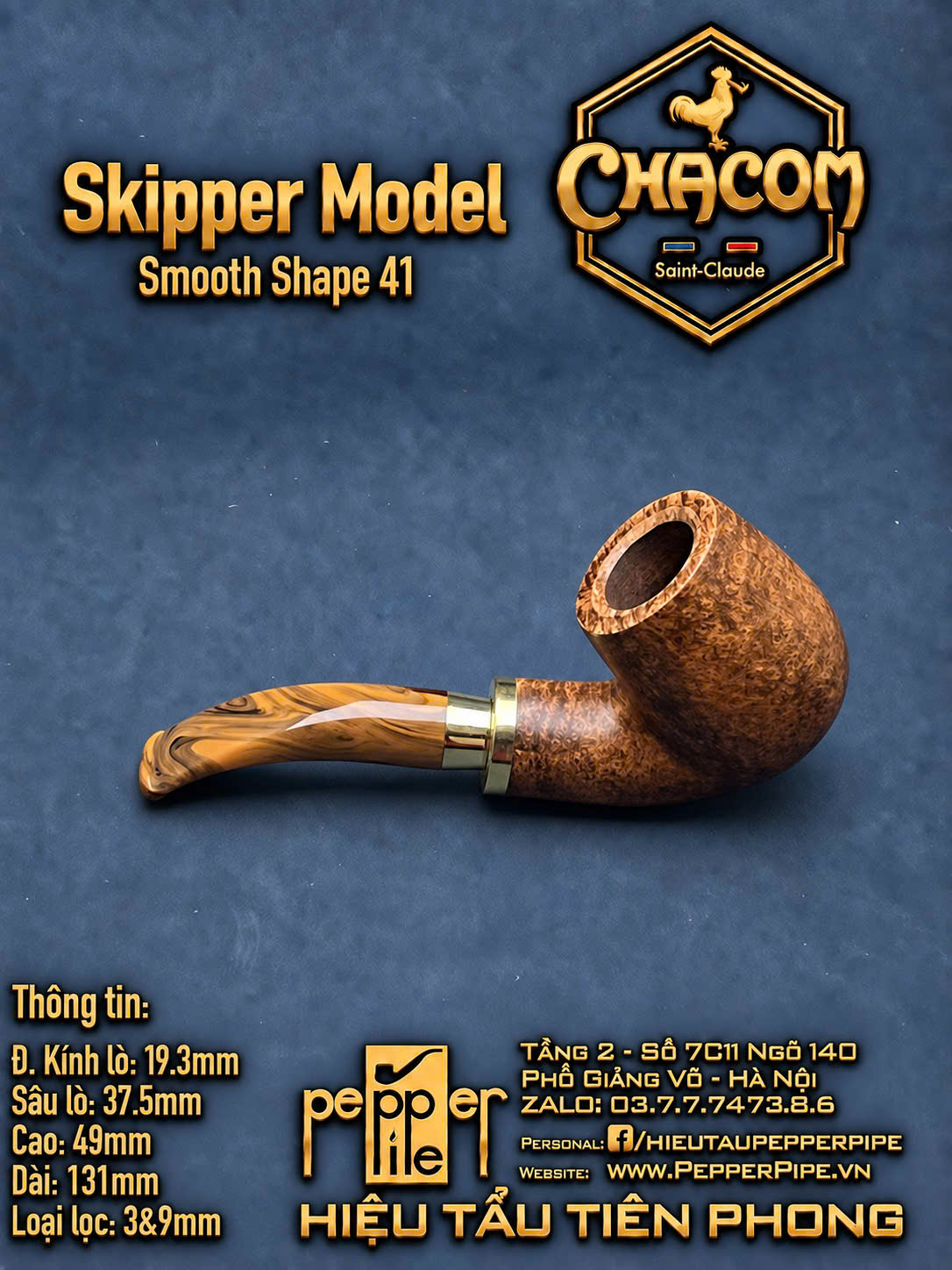 Chacom Skipper Smooth Shape 41