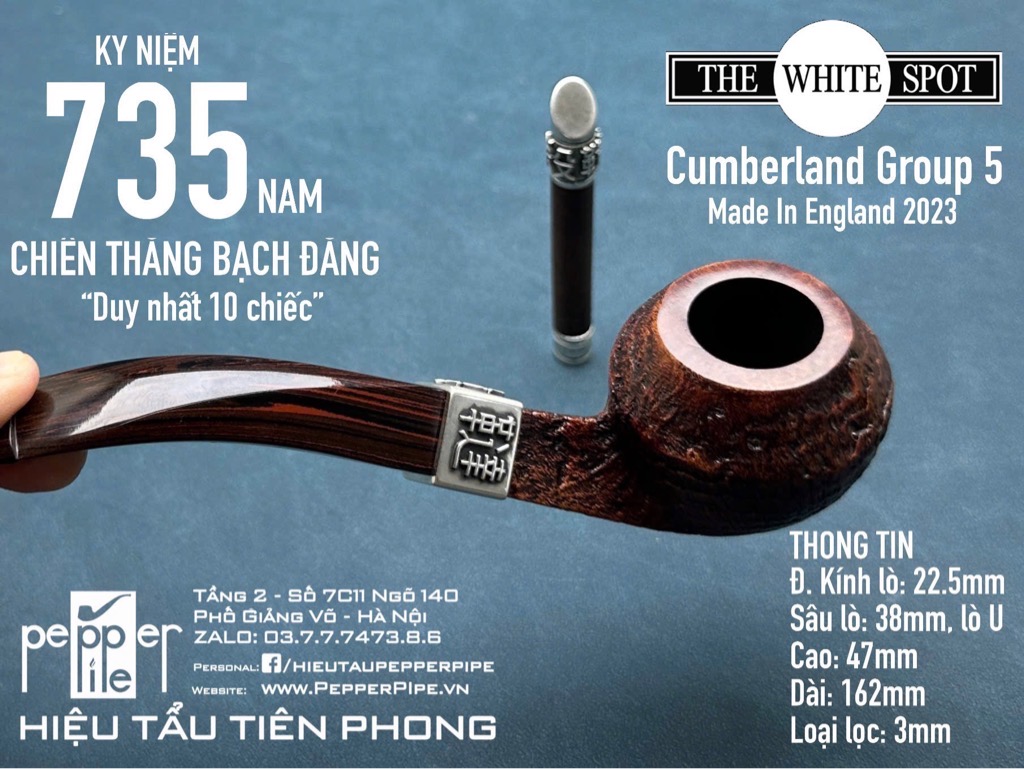 Dunhill “The Victory Of Bach Dang Battle” - Cumberland Model - Shape 5108