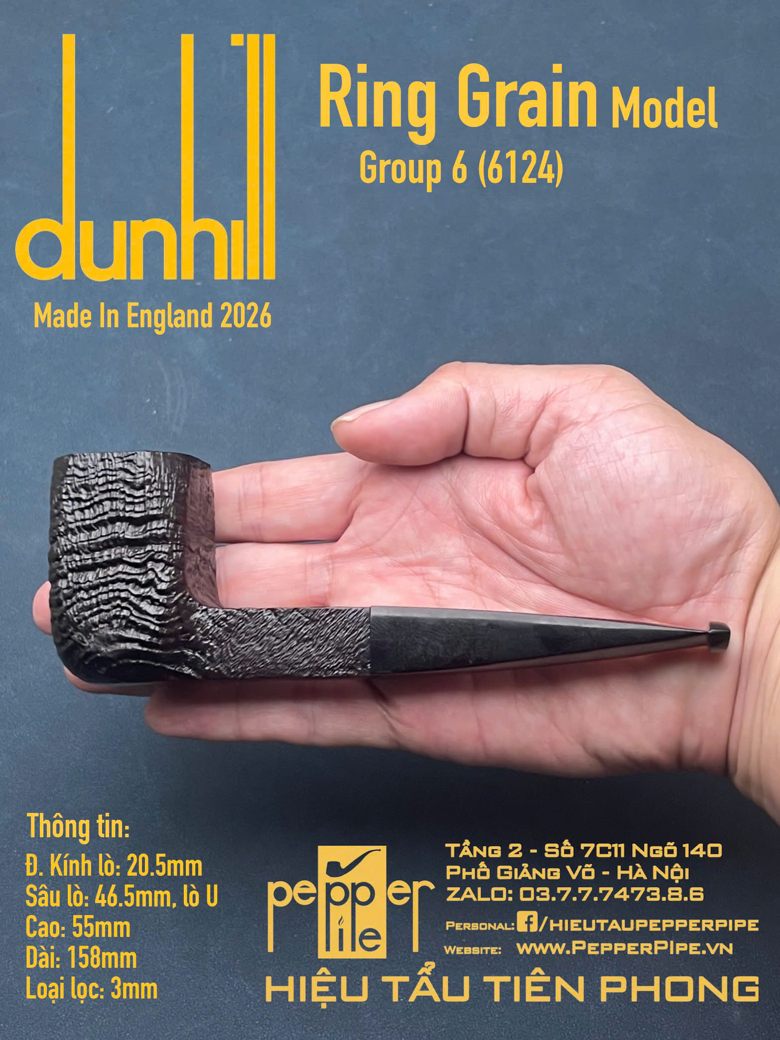 Dunhill Ring Grain Group 6 (6124)