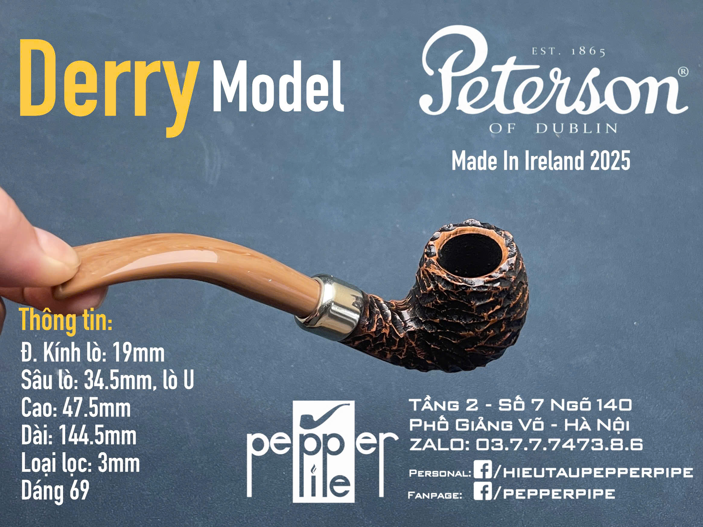 Peterson Derry Shape 129