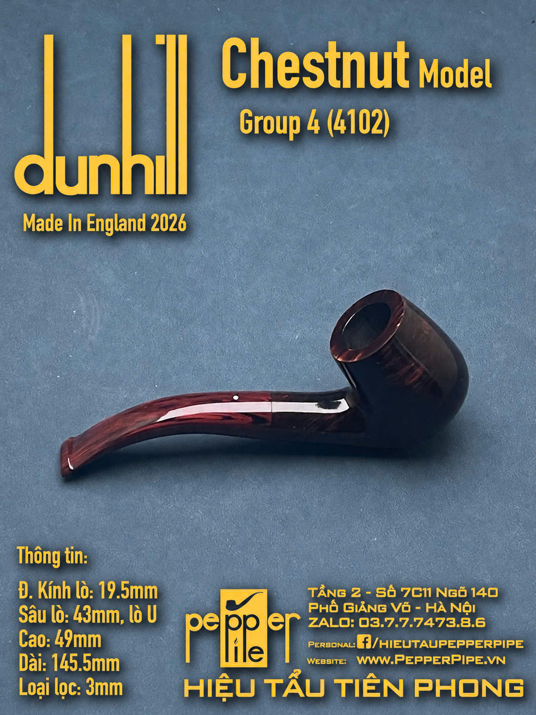 Dunhill Chestnut Group 4 (4102)