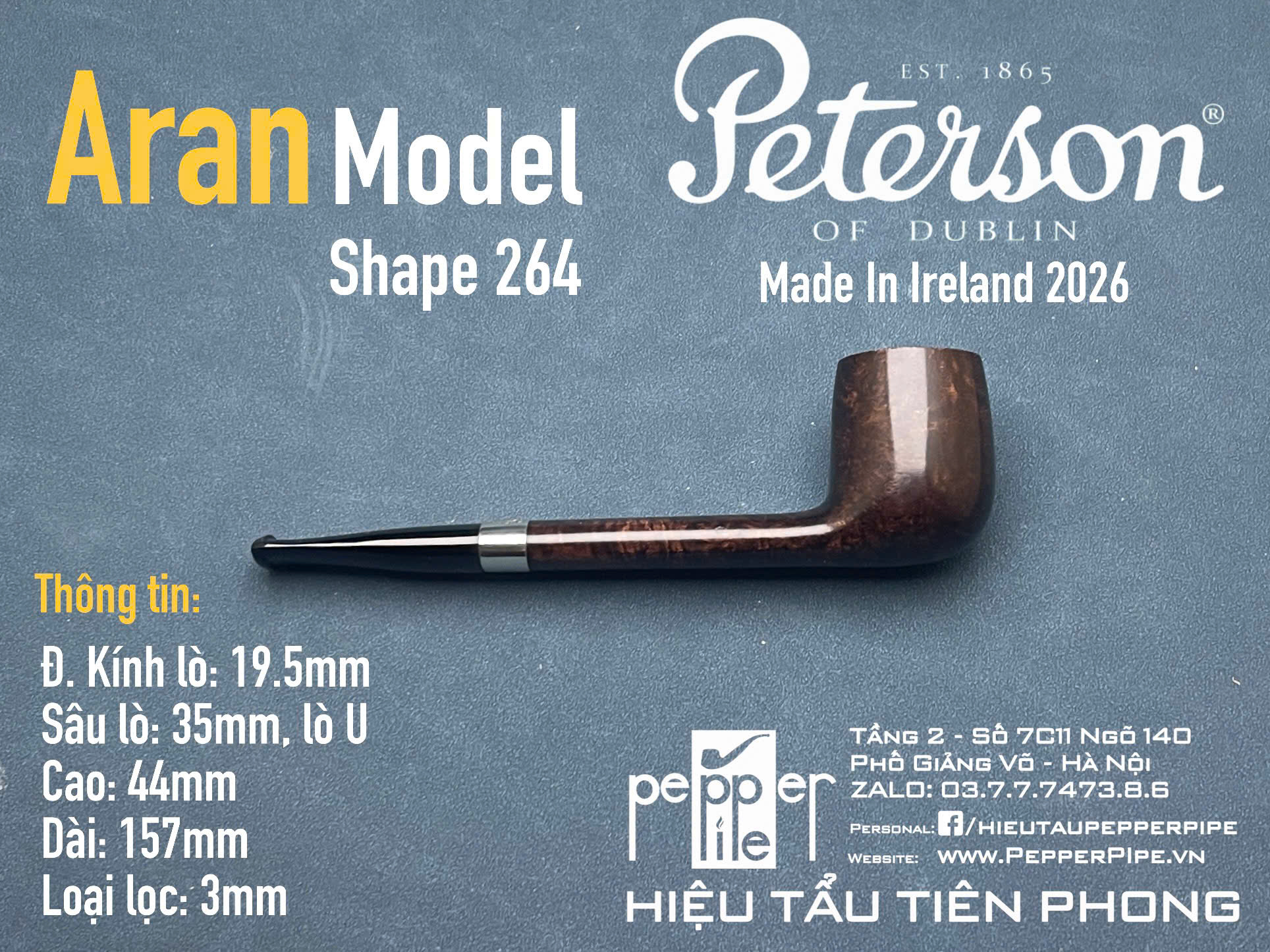 Peterson Aran Shape 264