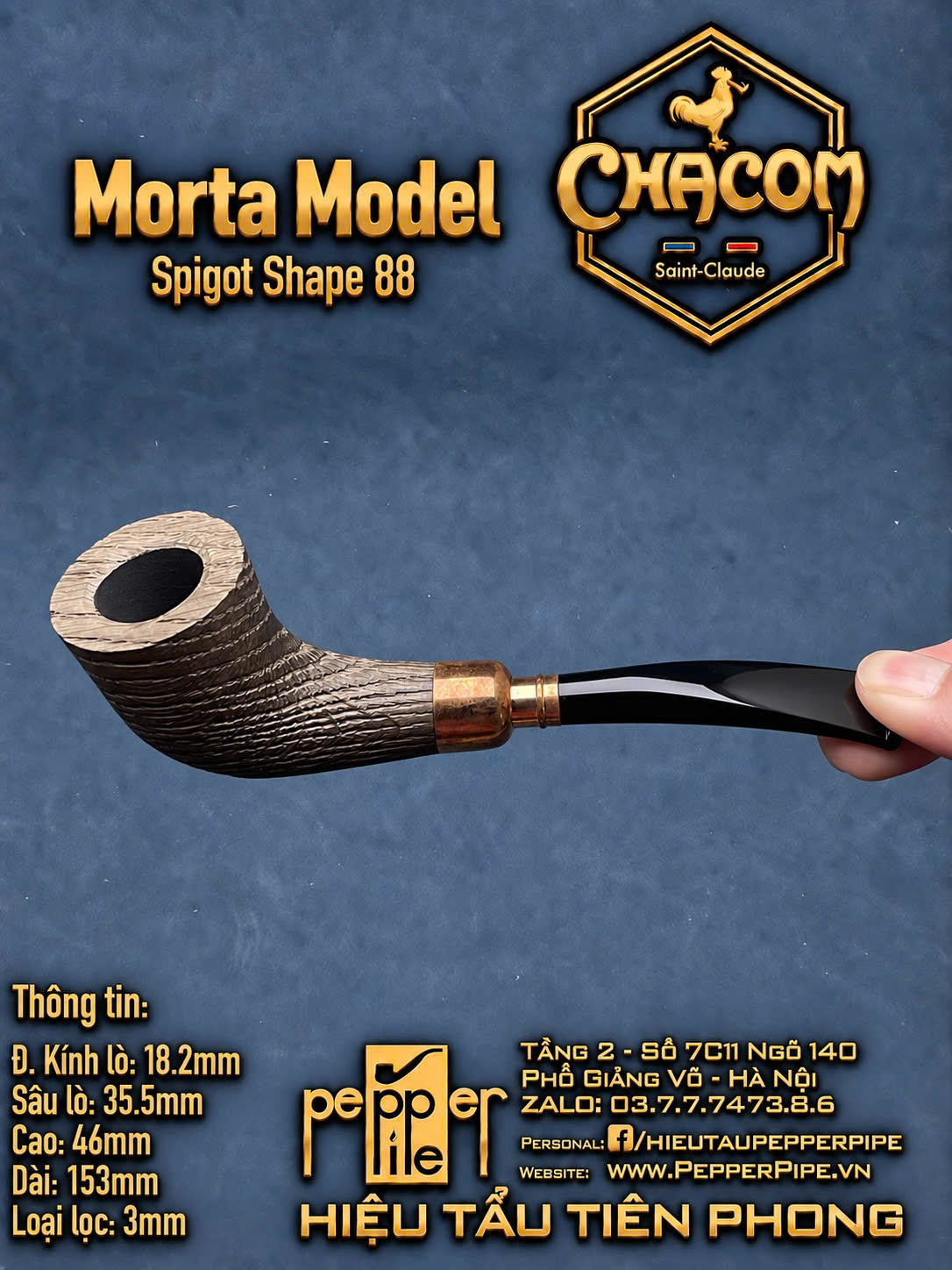 Chacom Morta Spigot Shape 88