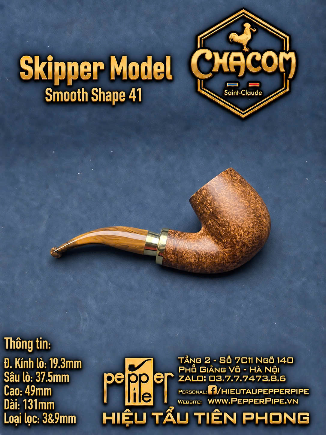 Chacom Skipper Smooth Shape 41