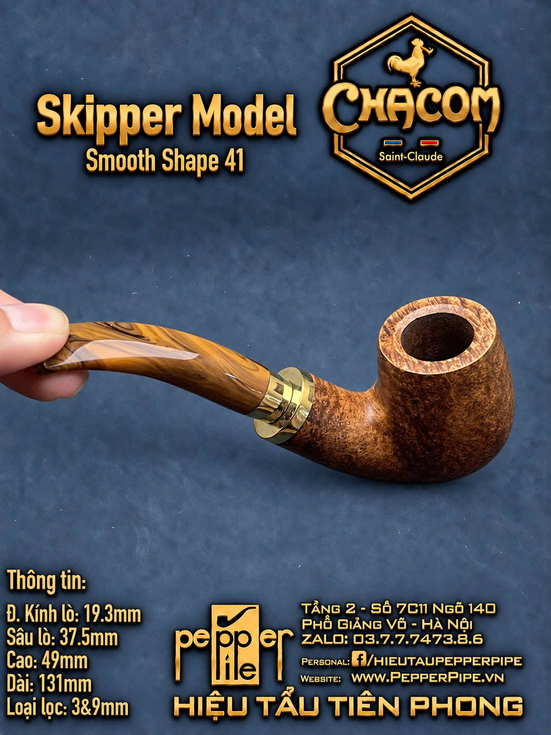 Chacom Skipper Smooth Shape 41
