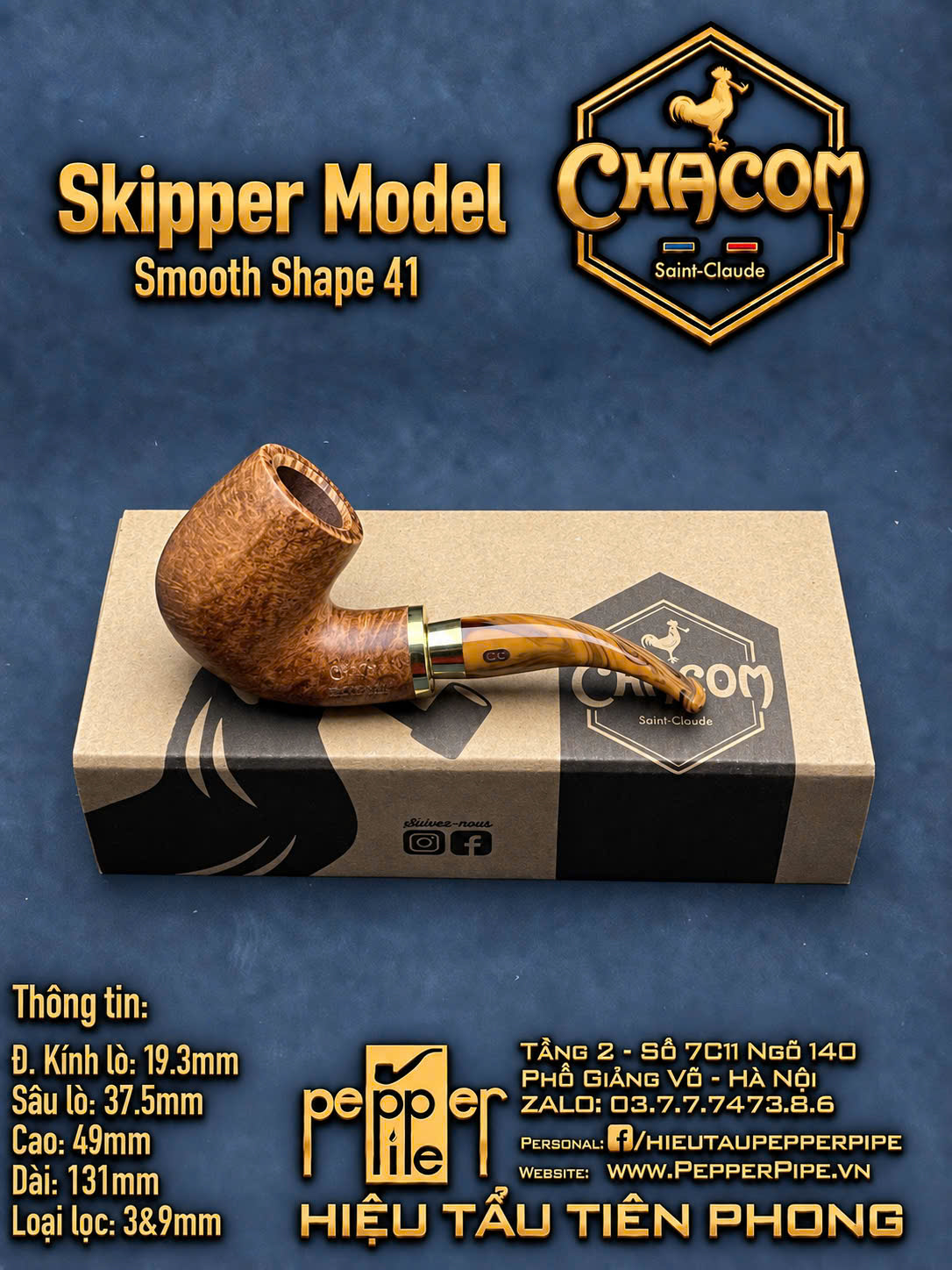 Chacom Skipper Smooth Shape 41