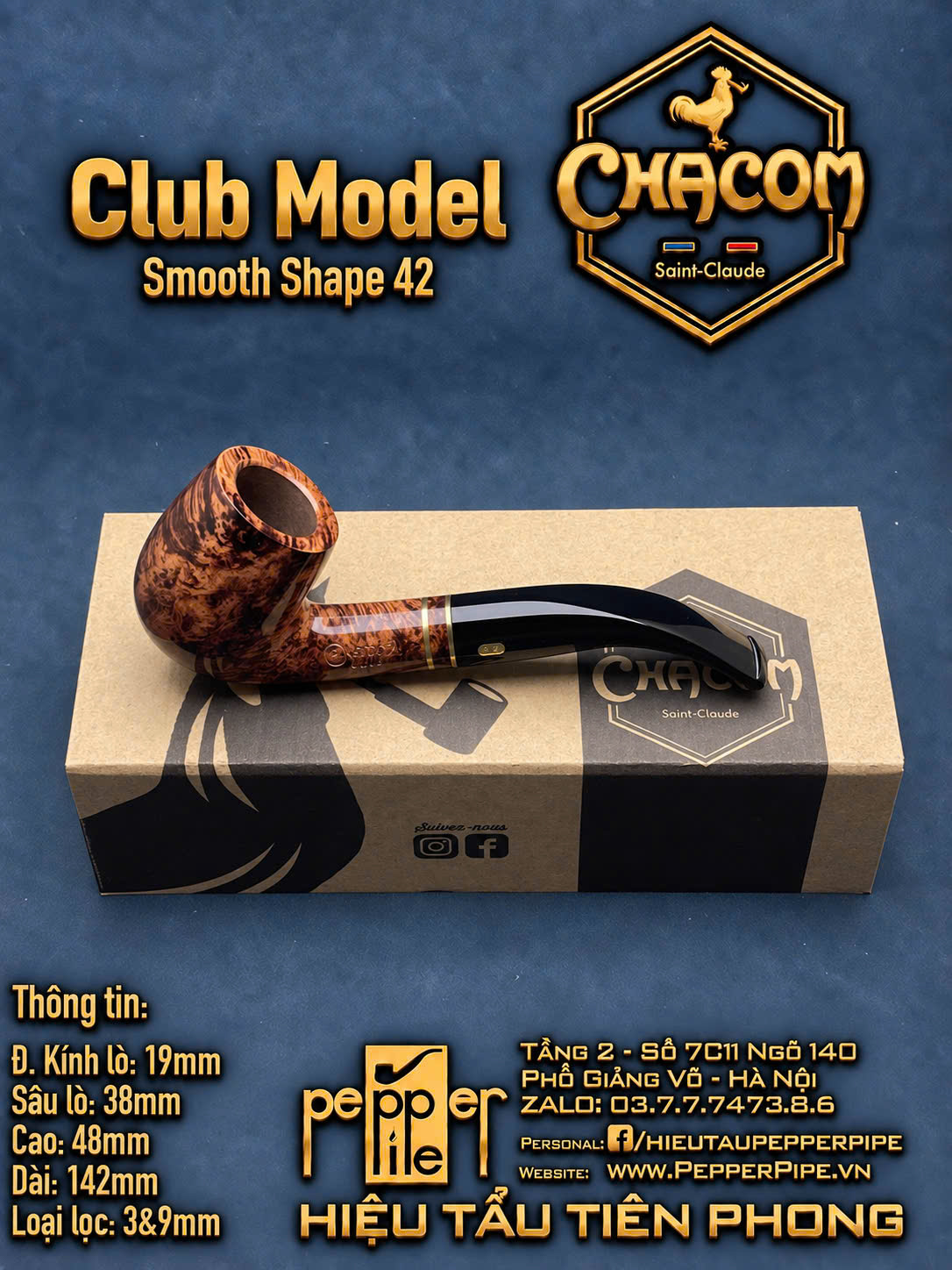 Chacom Club Smooth Shape 42