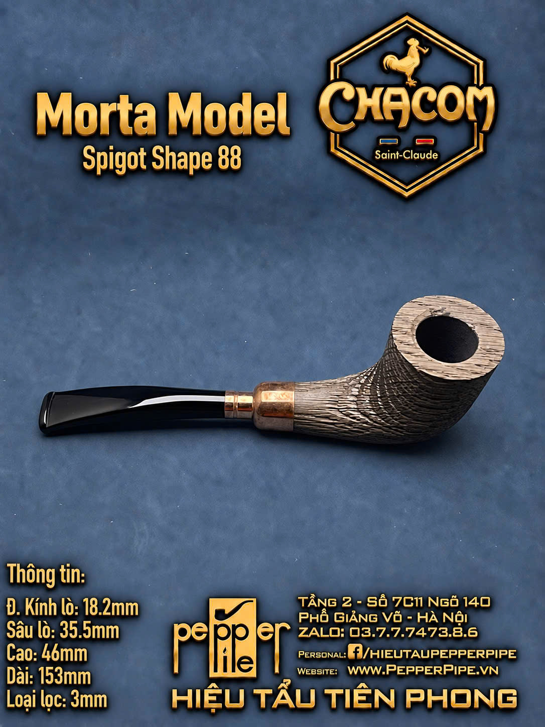 Chacom Morta Spigot Shape 88
