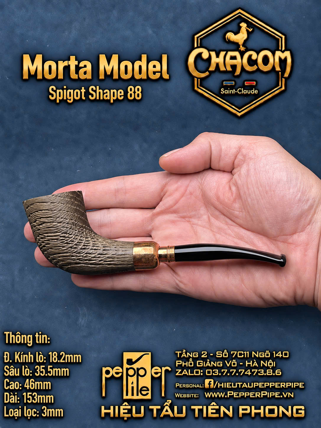 Chacom Morta Spigot Shape 88