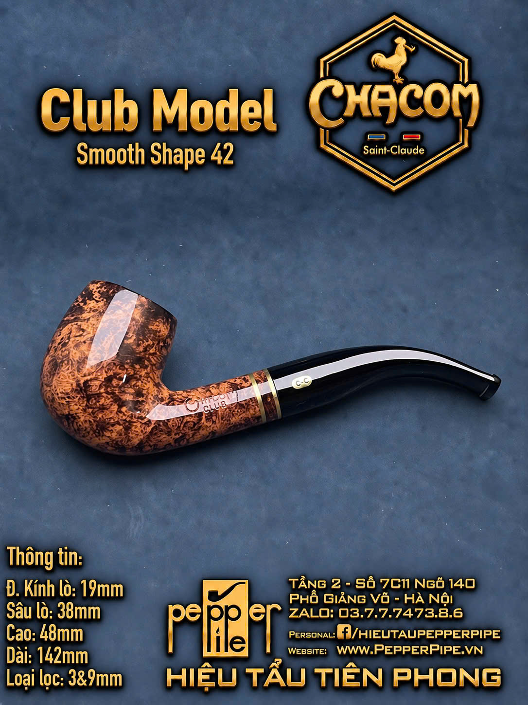 Chacom Club Smooth Shape 42