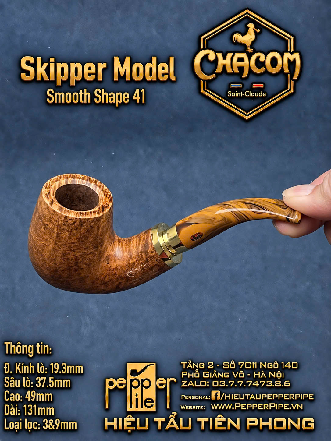 Chacom Skipper Smooth Shape 41
