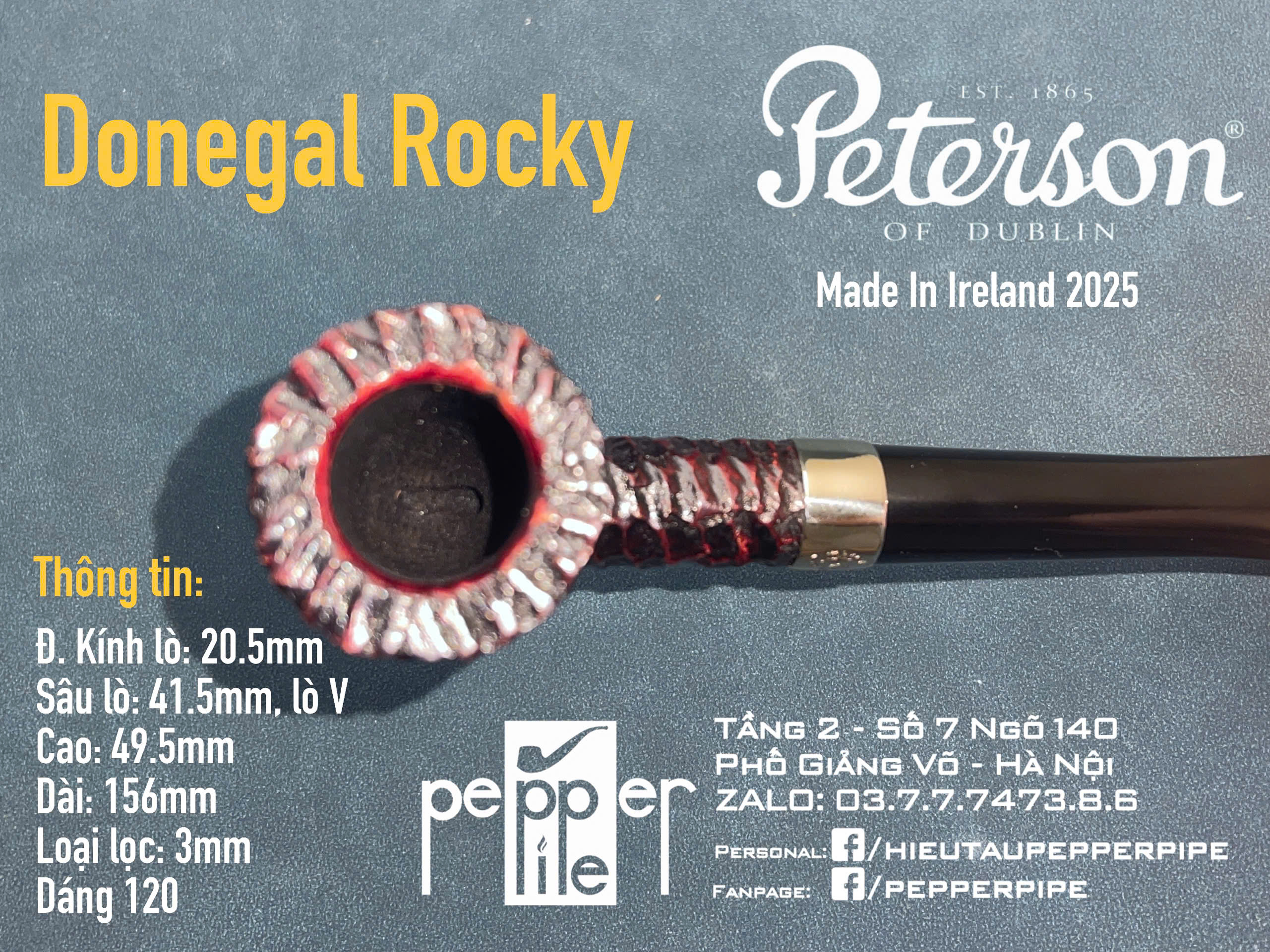 Peterson Donegal Rocky Shape 120