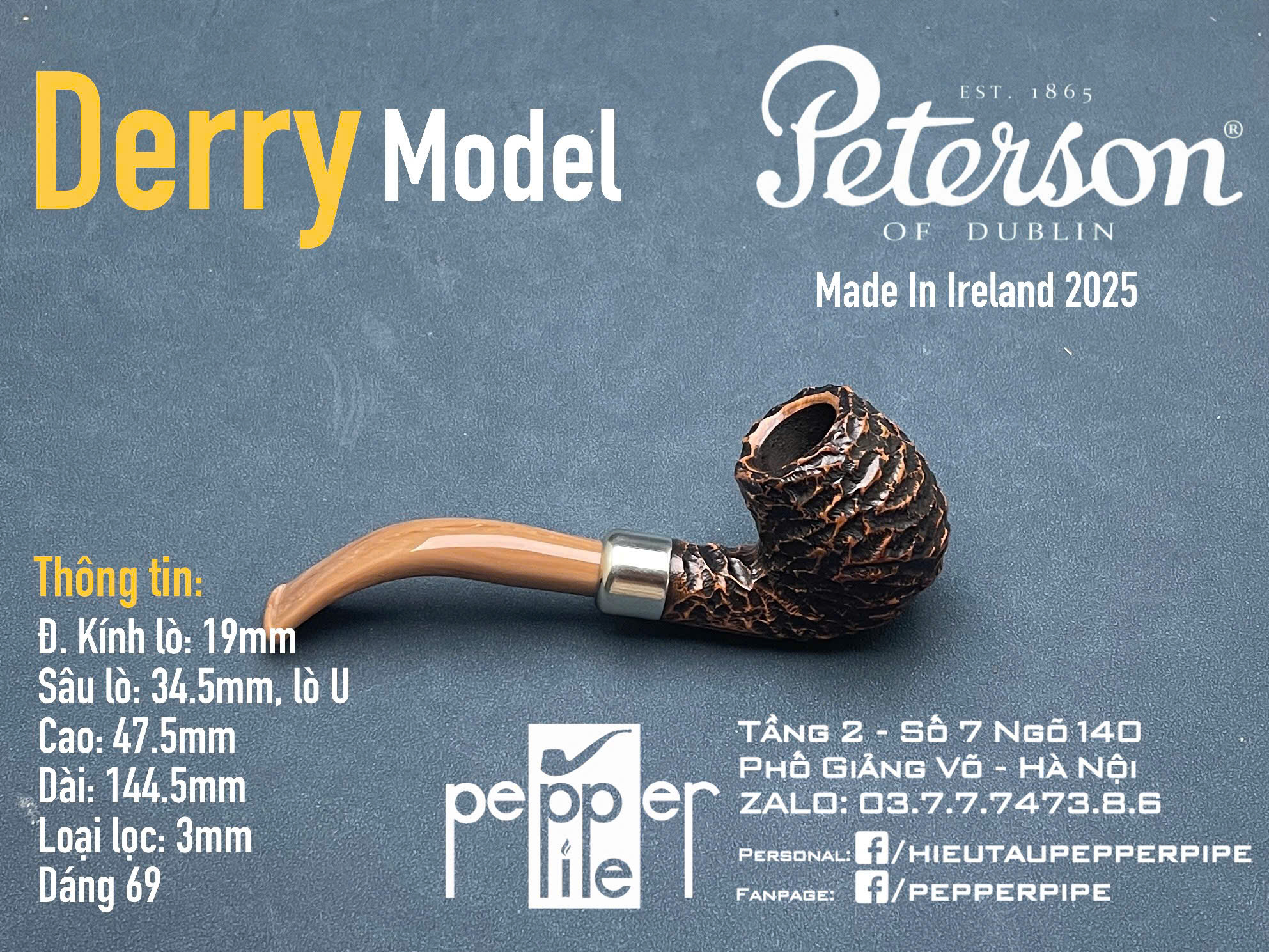 Peterson Derry Shape 129