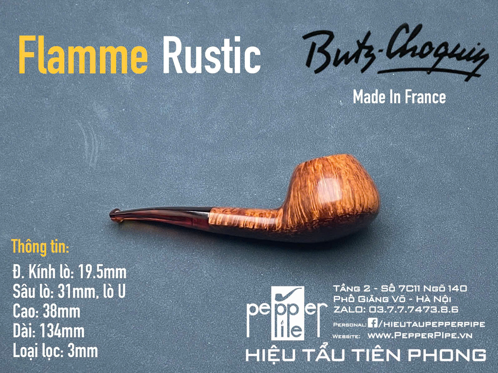 Butz Choquin Flamme Rustic