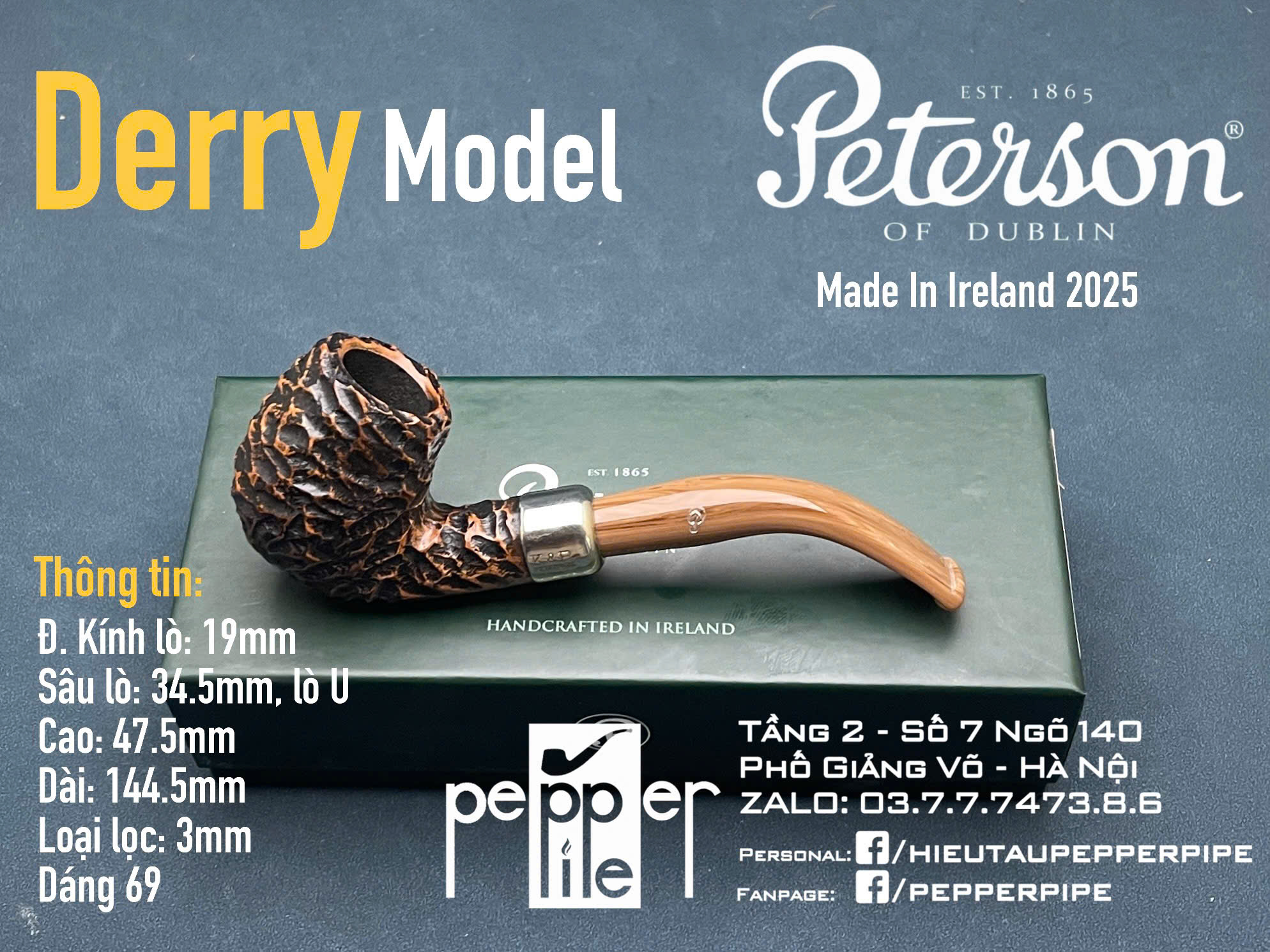 Peterson Derry Shape 129