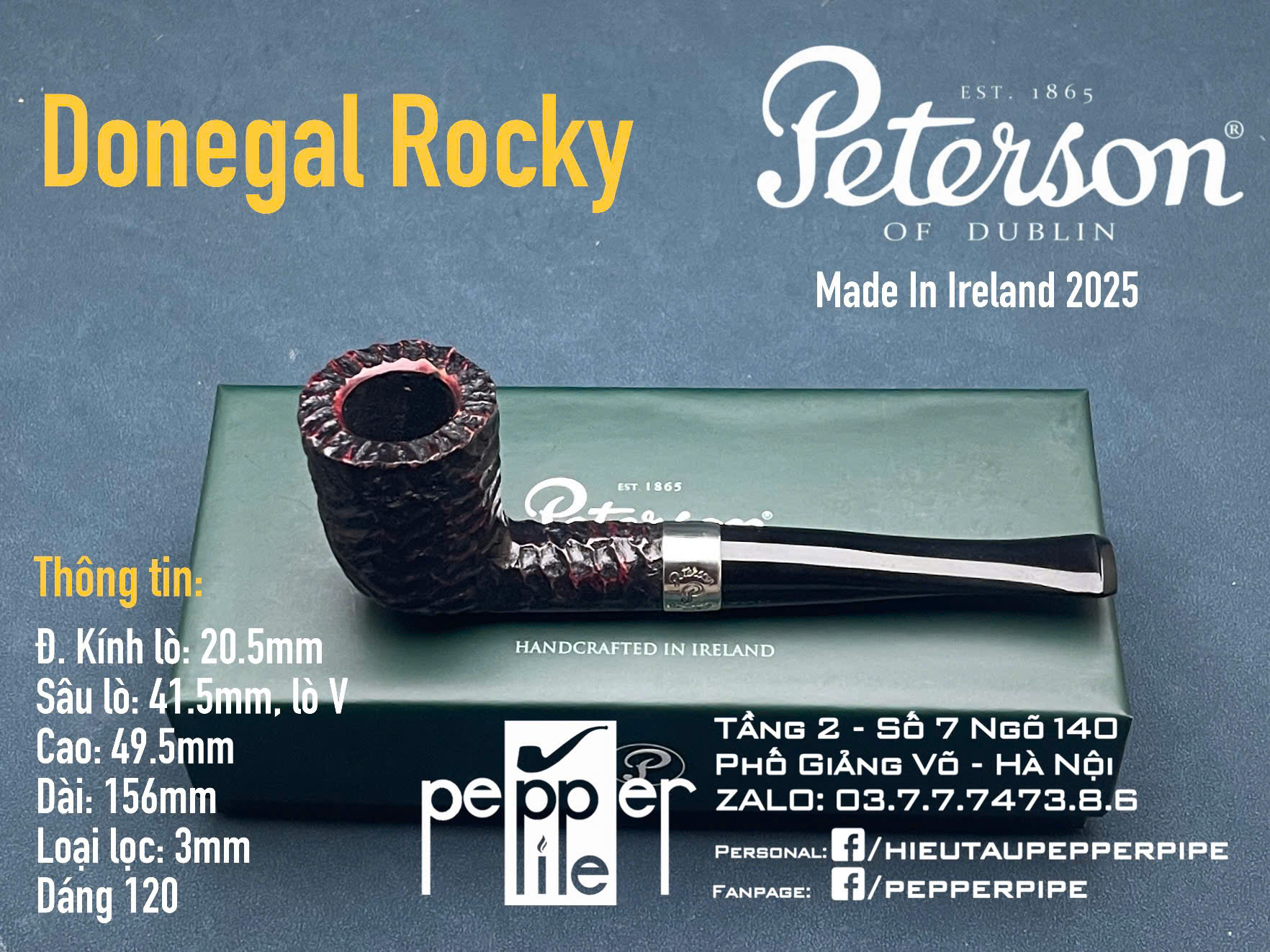 Peterson Donegal Rocky Shape 120
