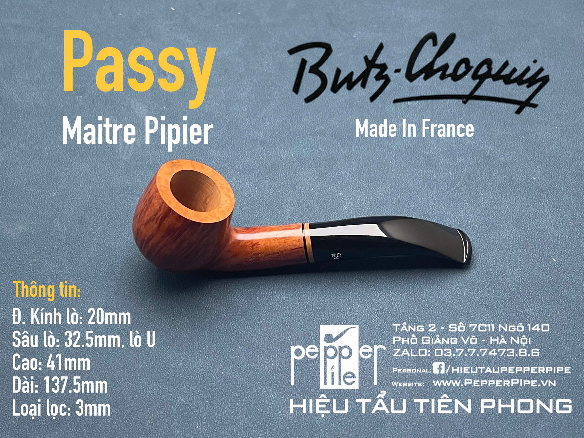 Butz Choquin Passy Maitre Pipier