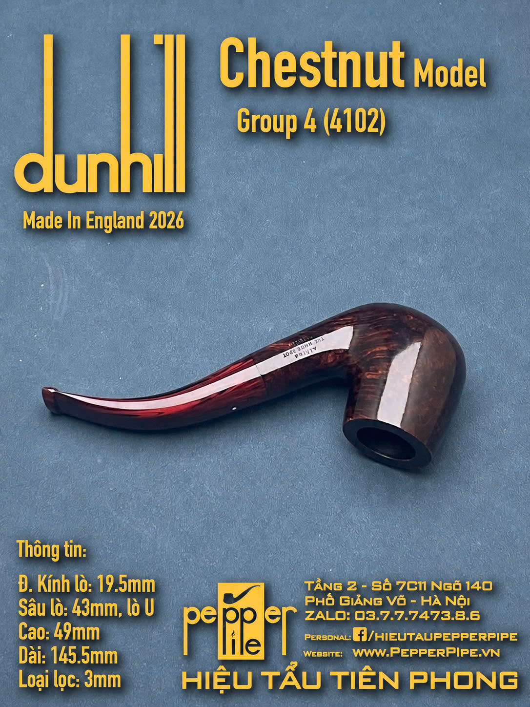 Dunhill Chestnut Group 4 (4102)