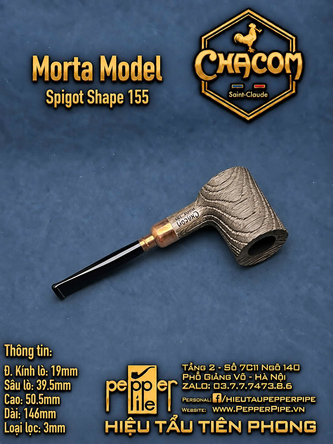 Chacom Morta Spigot Shape 155