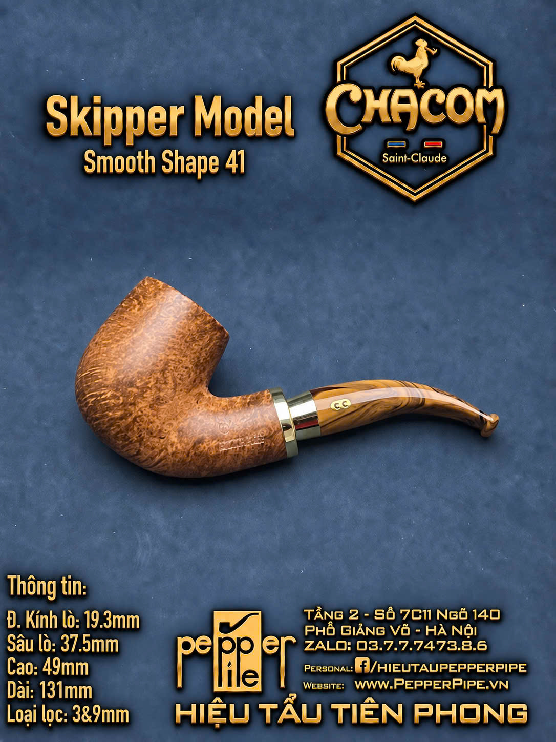 Chacom Skipper Smooth Shape 41