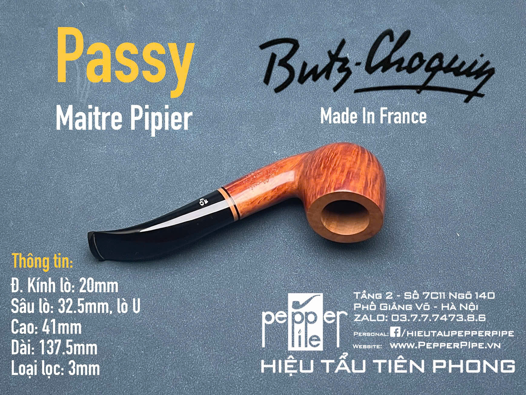 Butz Choquin Passy Maitre Pipier