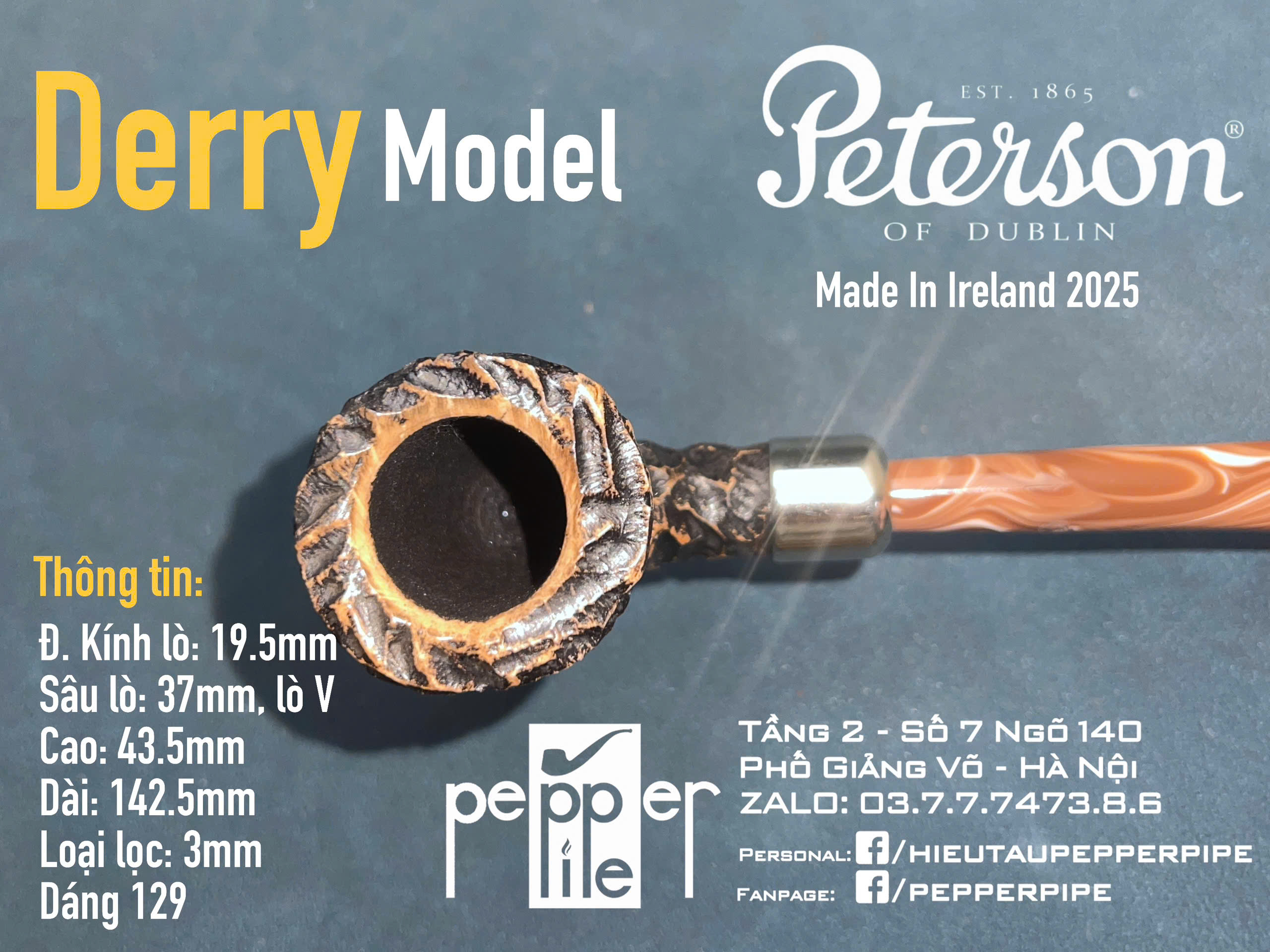 Peterson Derry Shape 129