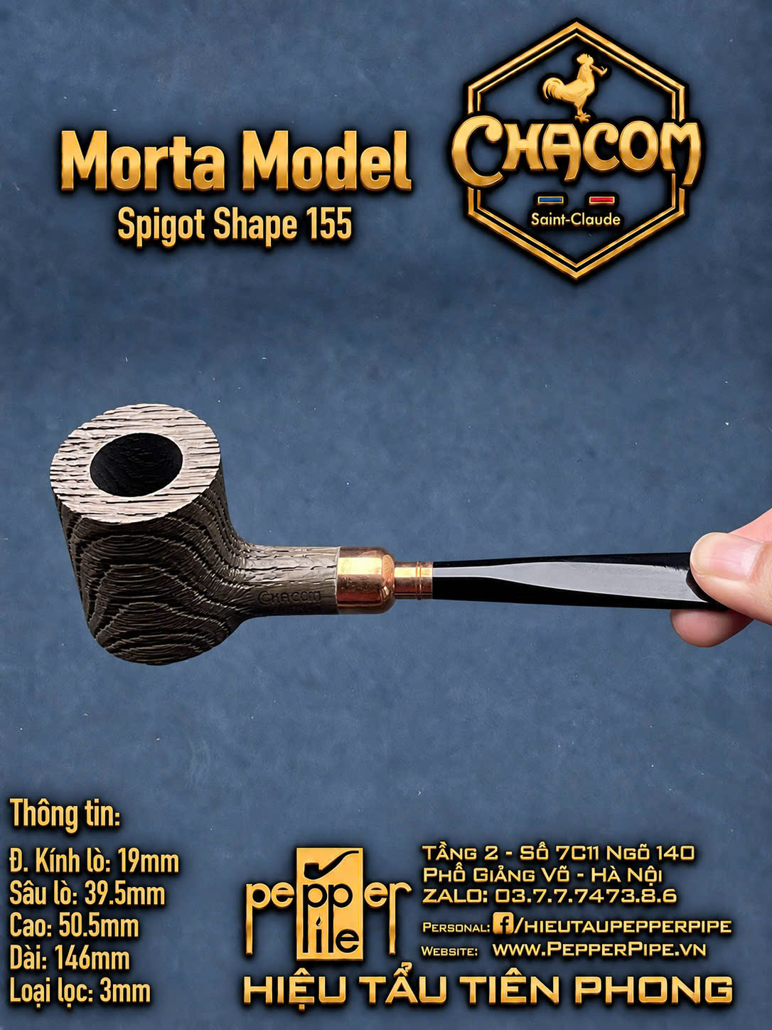 Chacom Morta Spigot Shape 155