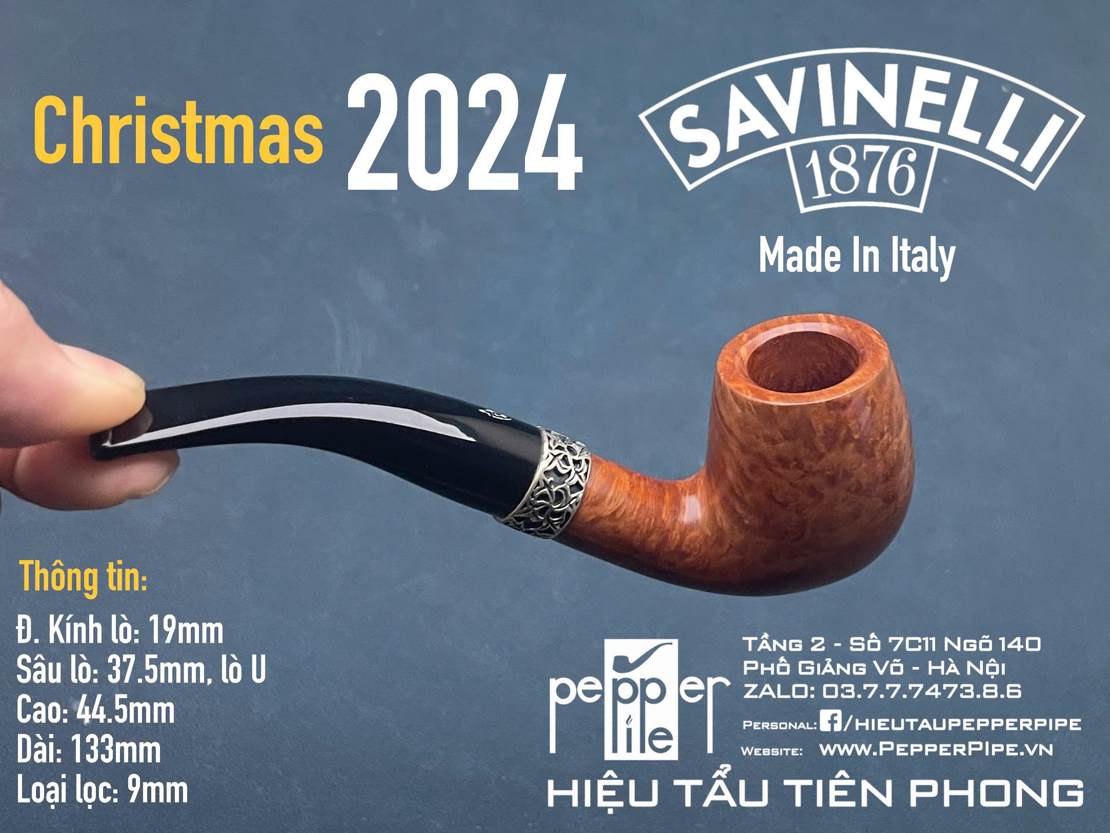 Savinelli Christmas 2024 Limited Edition (66/70)
