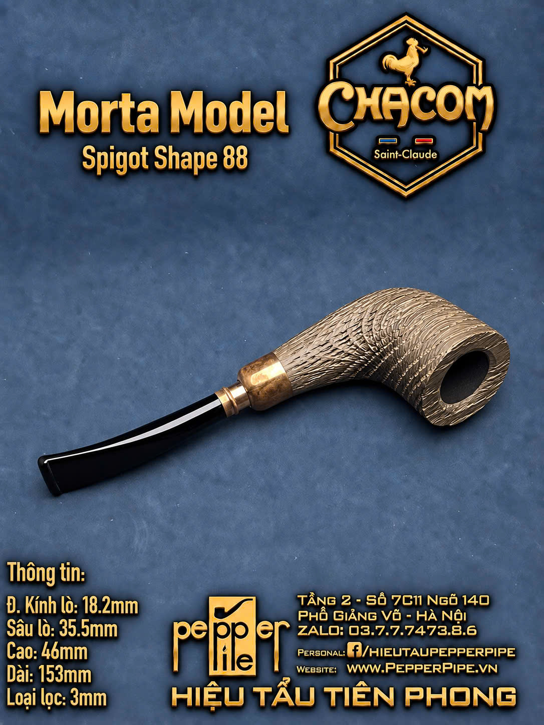 Chacom Morta Spigot Shape 88