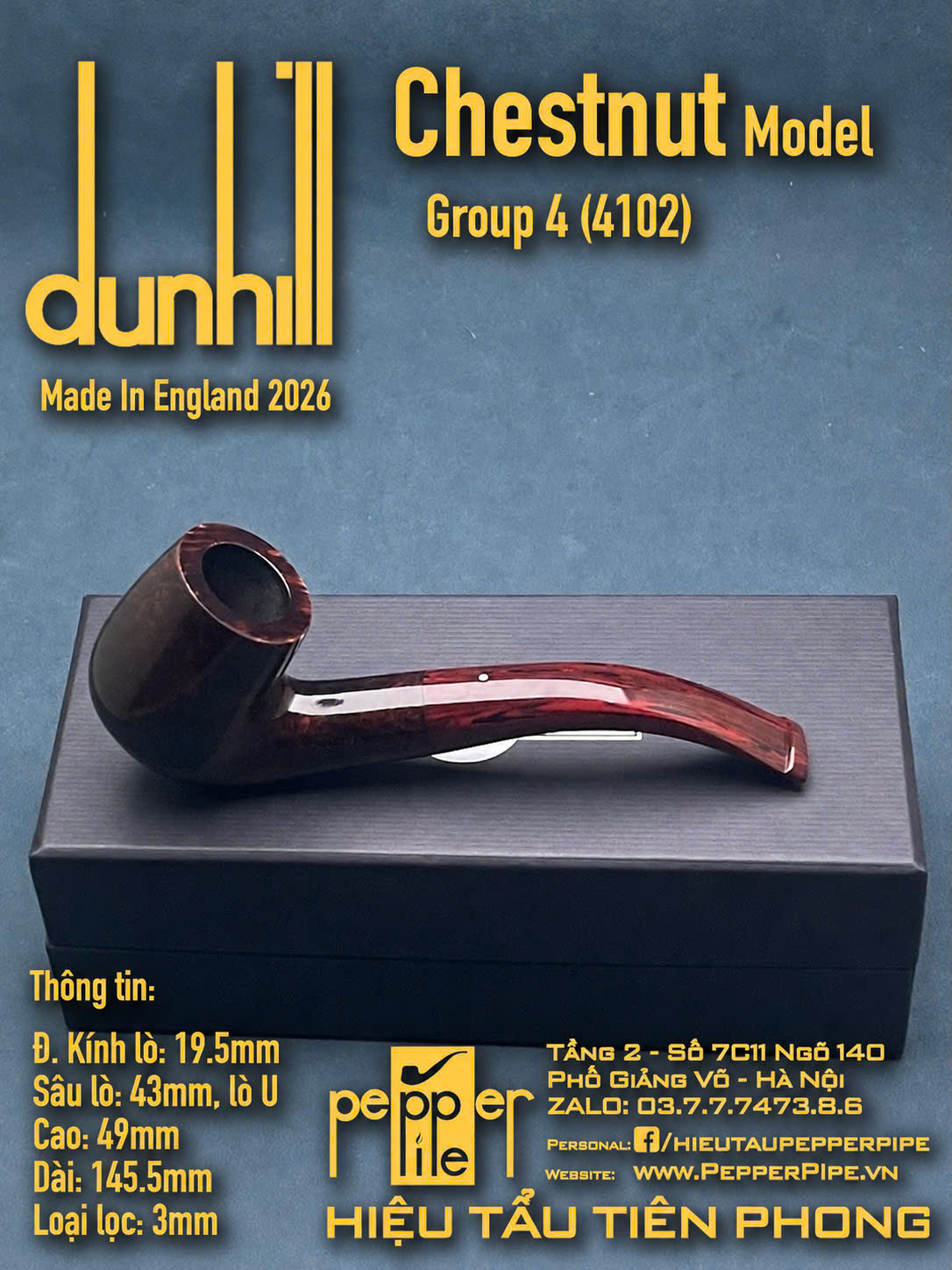Dunhill Chestnut Group 4 (4102)