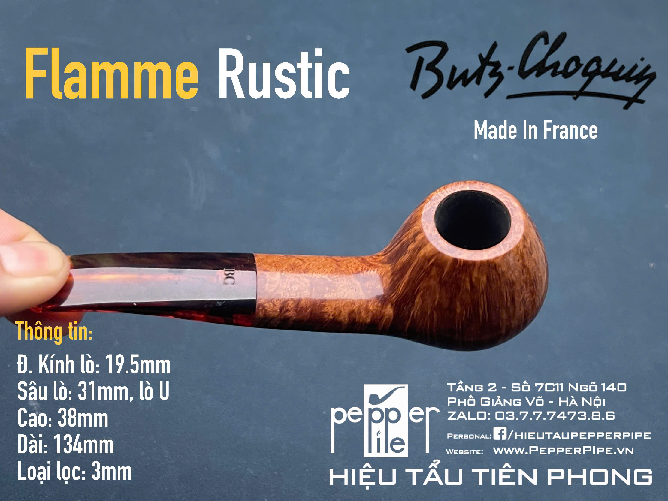 Butz Choquin Flamme Rustic