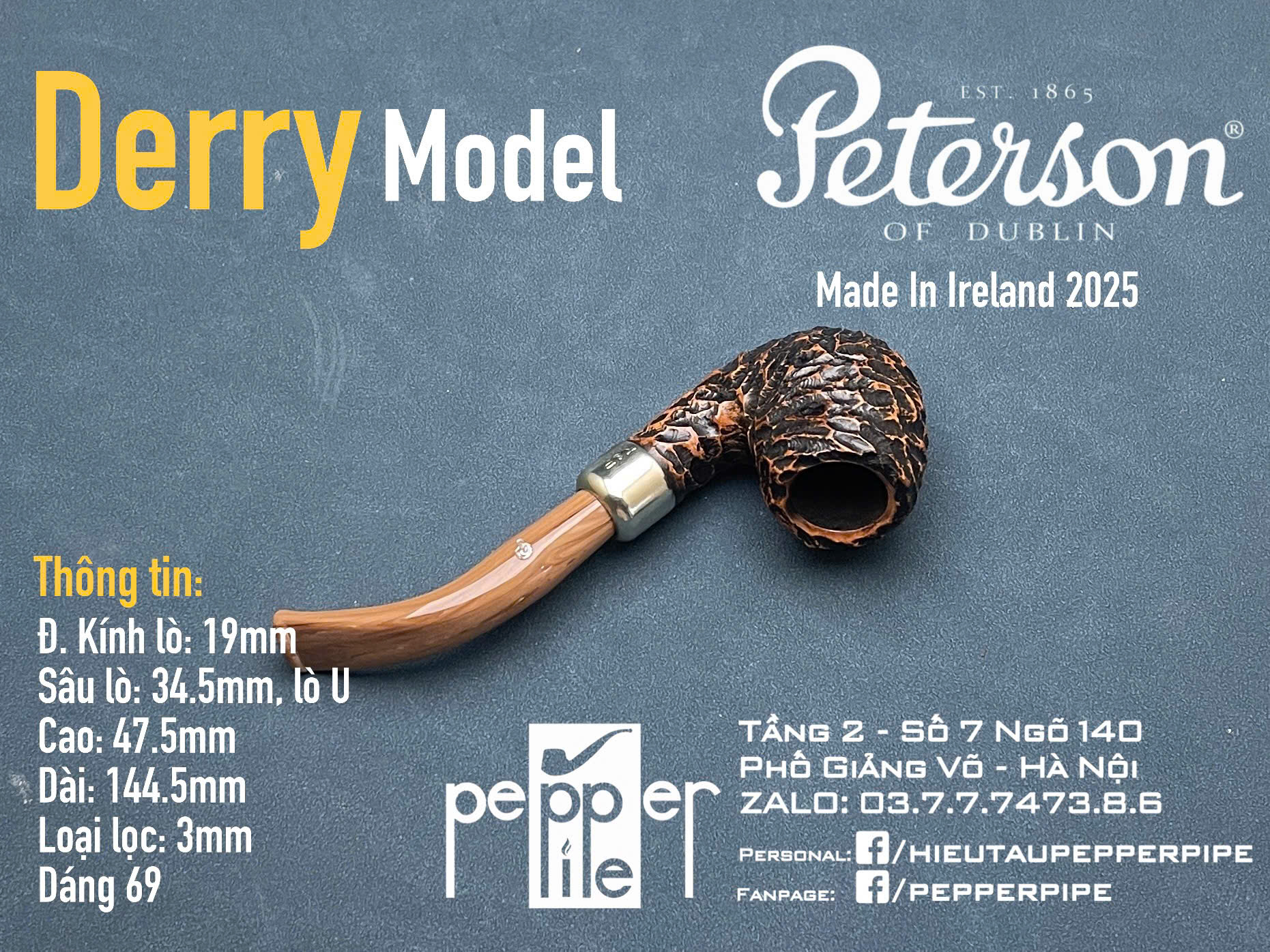 Peterson Derry Shape 129