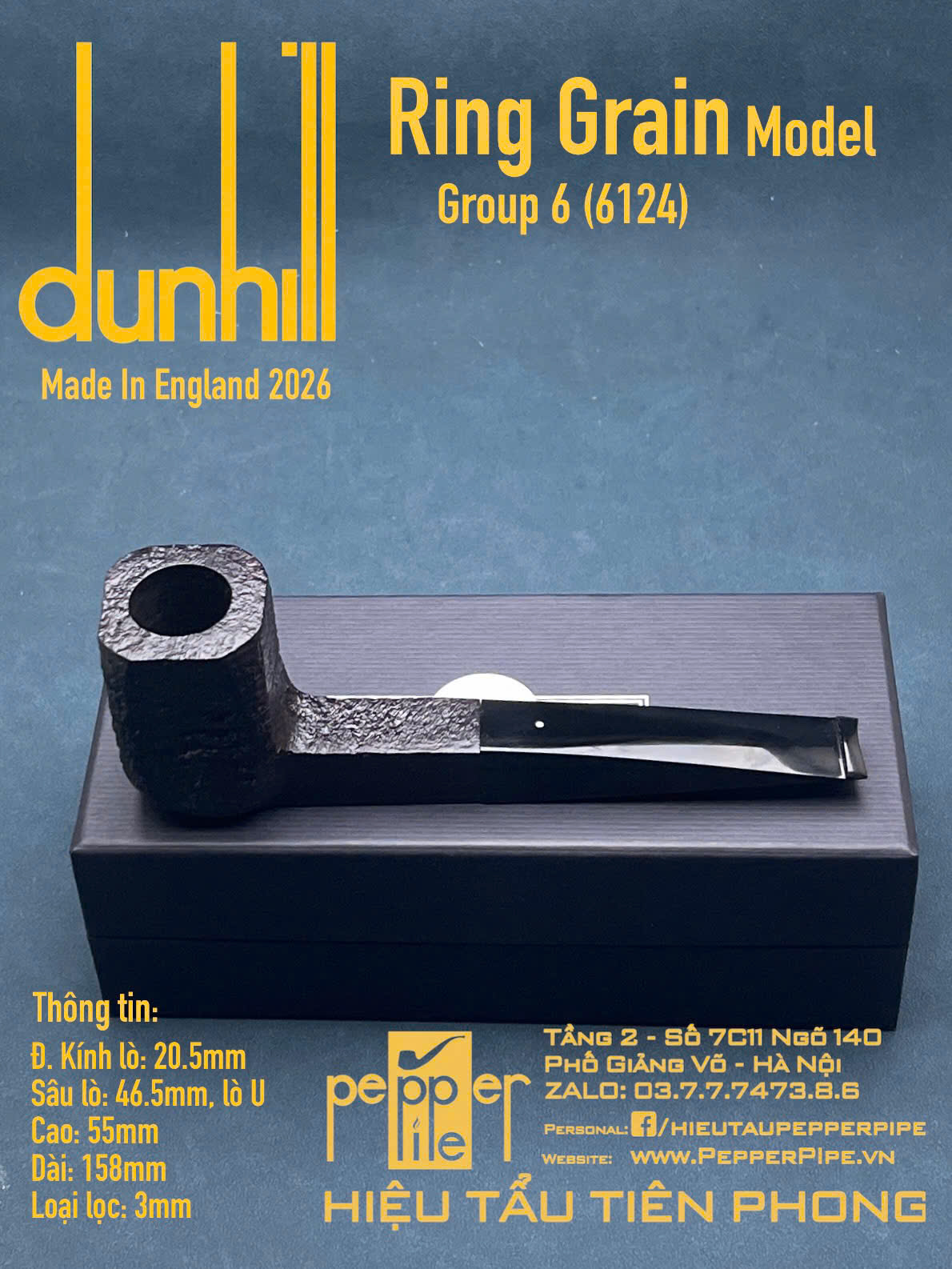 Dunhill Ring Grain Group 6 (6124)