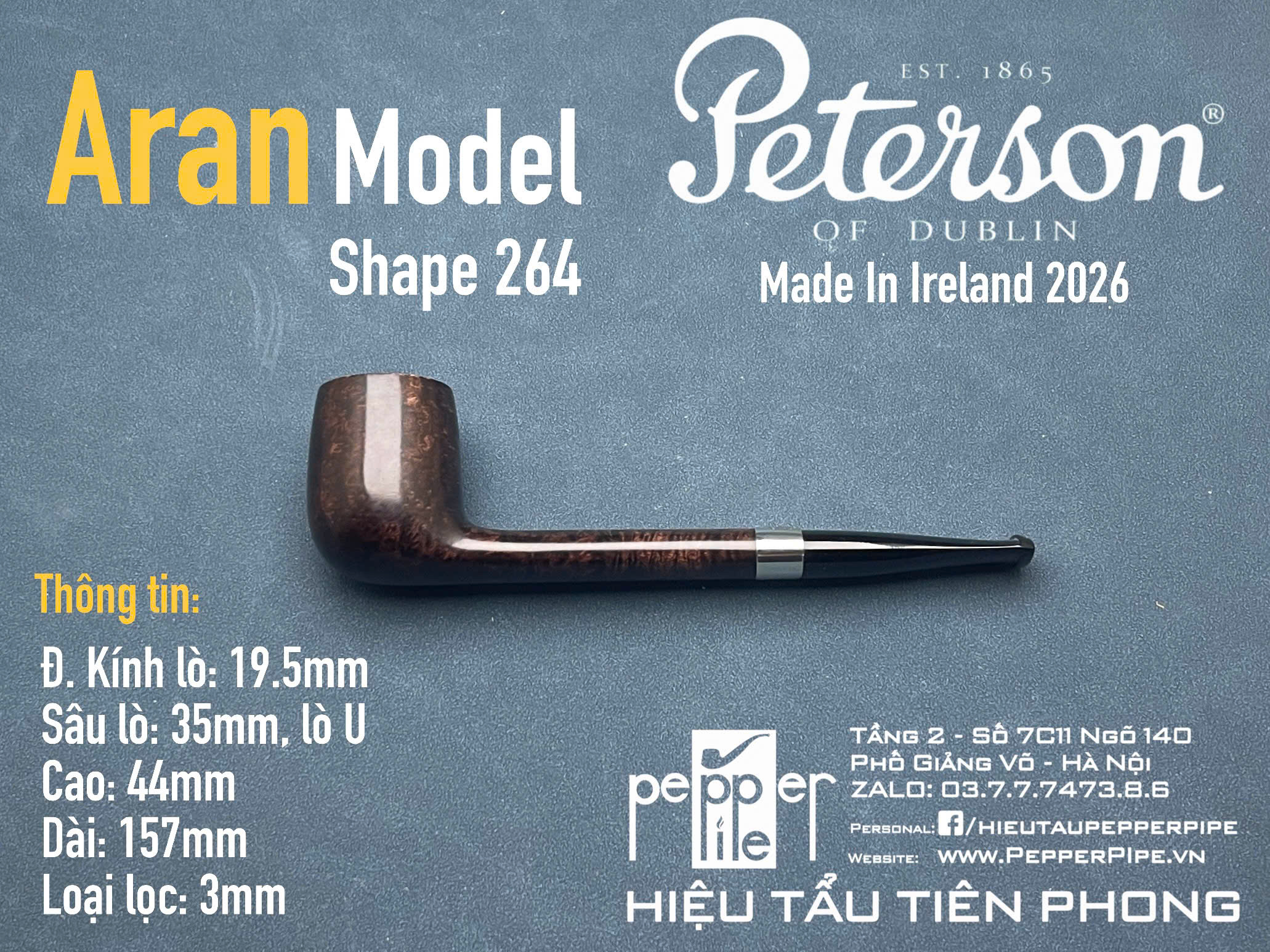 Peterson Aran Shape 264