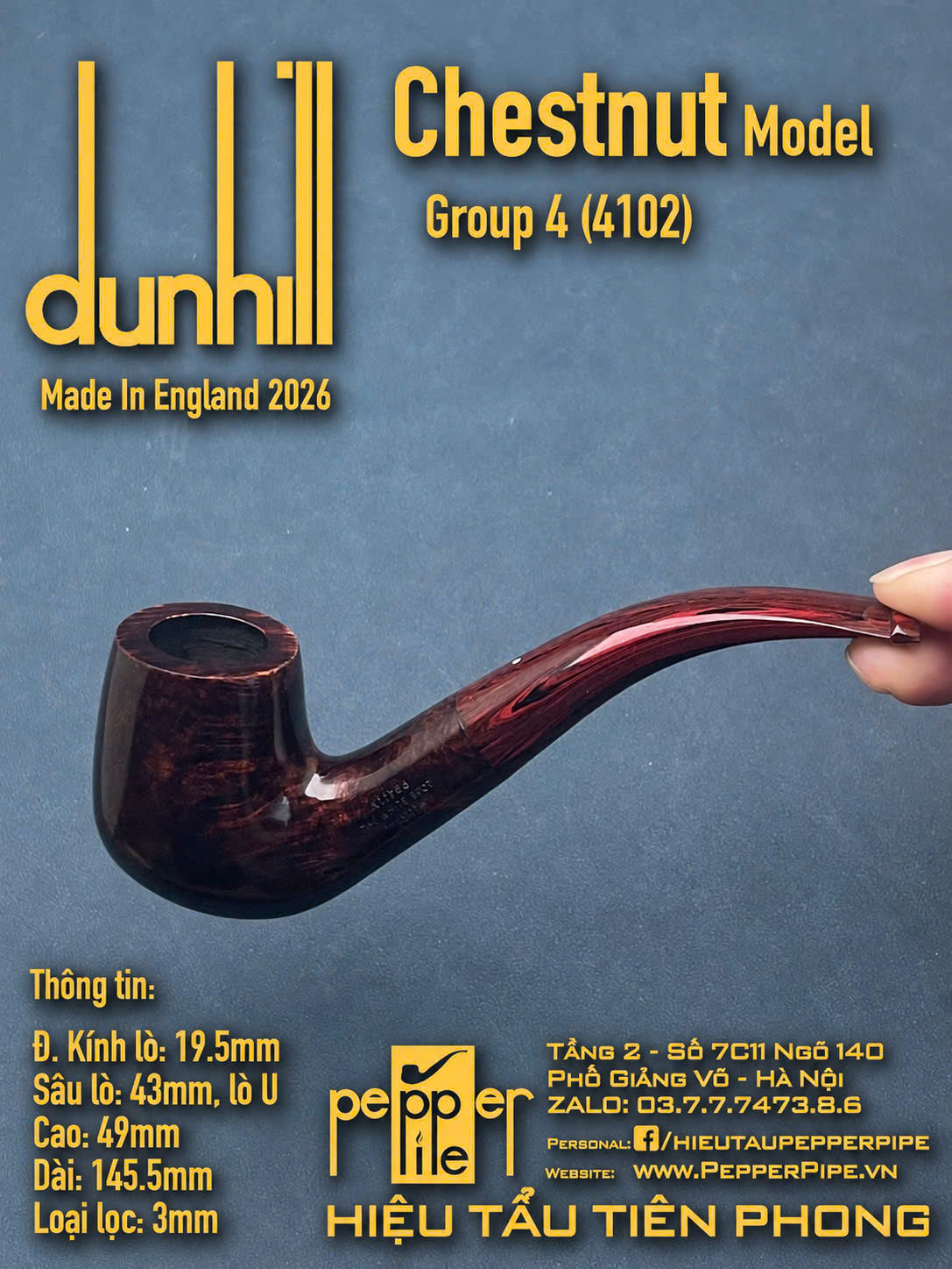 Dunhill Chestnut Group 4 (4102)