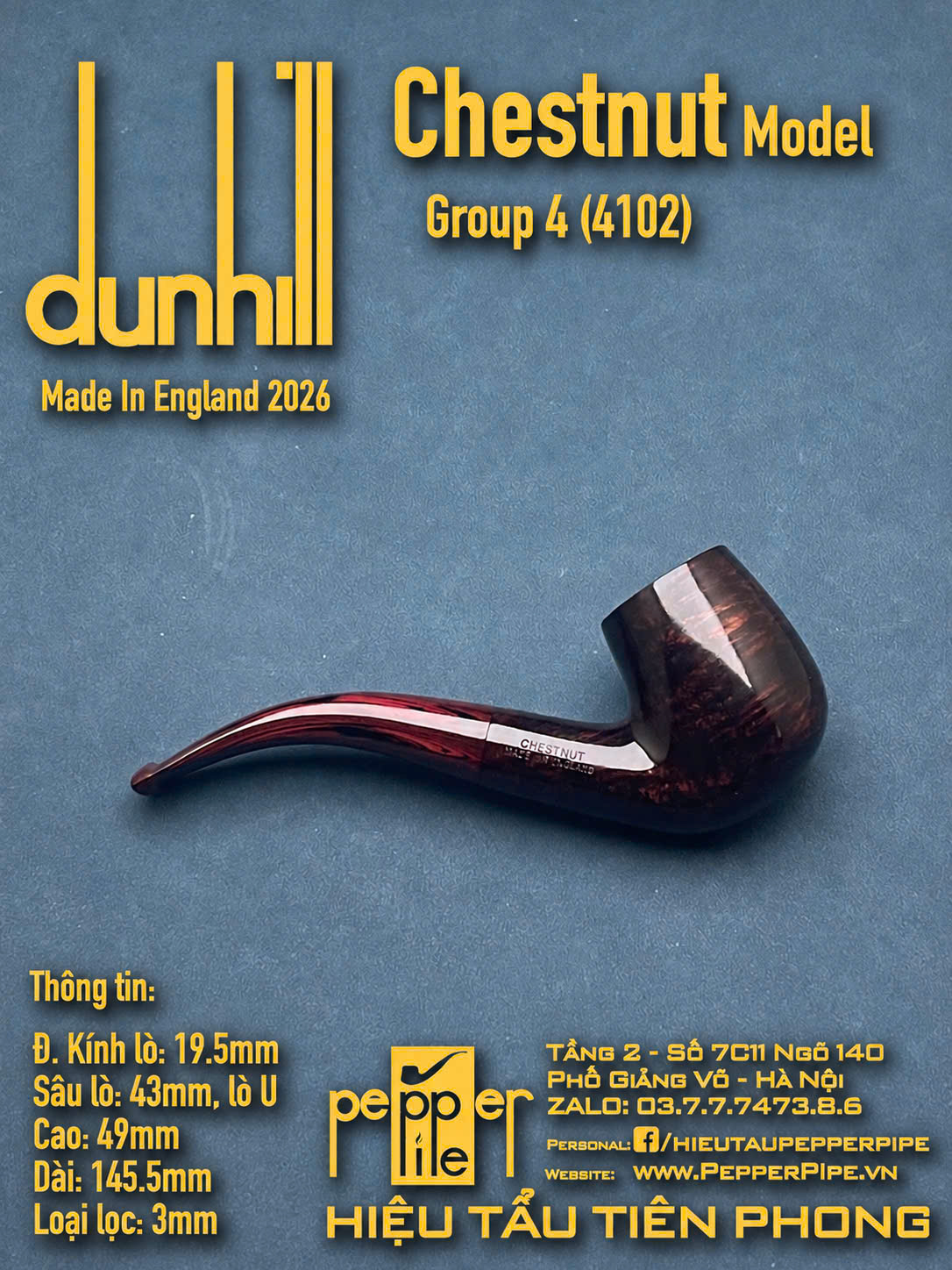 Dunhill Chestnut Group 4 (4102)