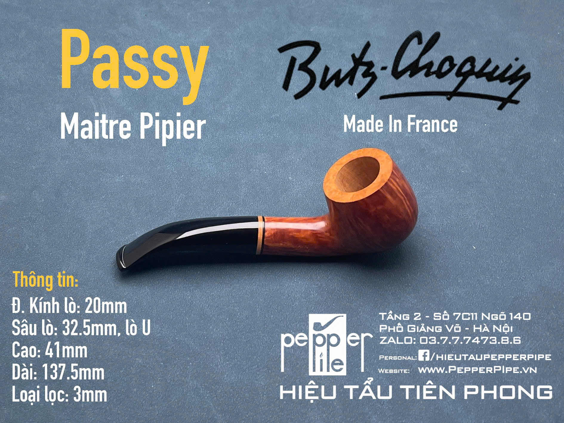 Butz Choquin Passy Maitre Pipier