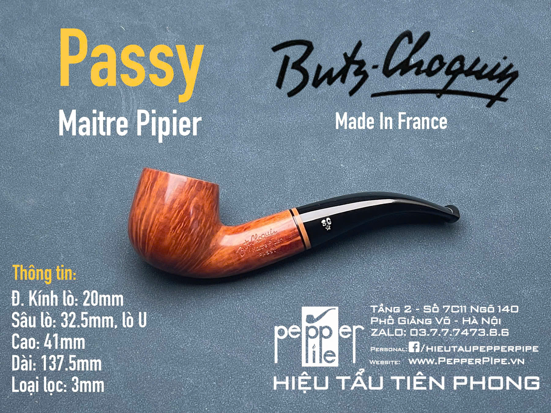 Butz Choquin Passy Maitre Pipier