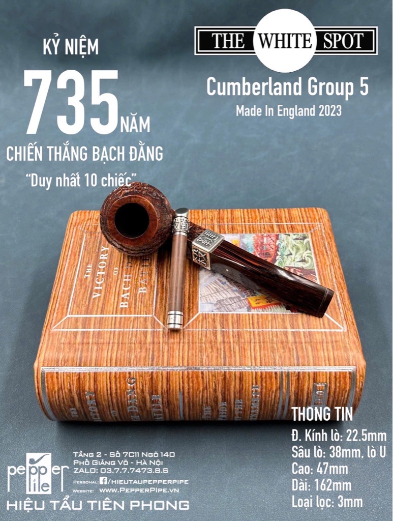 Dunhill “The Victory Of Bach Dang Battle” - Cumberland Model - Shape 5108