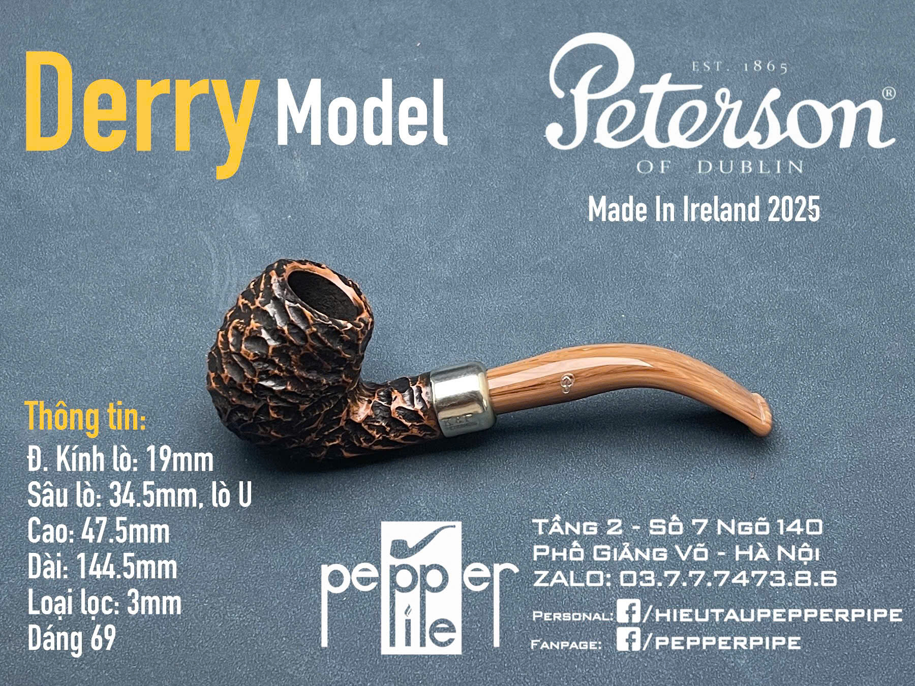 Peterson Derry Shape 129