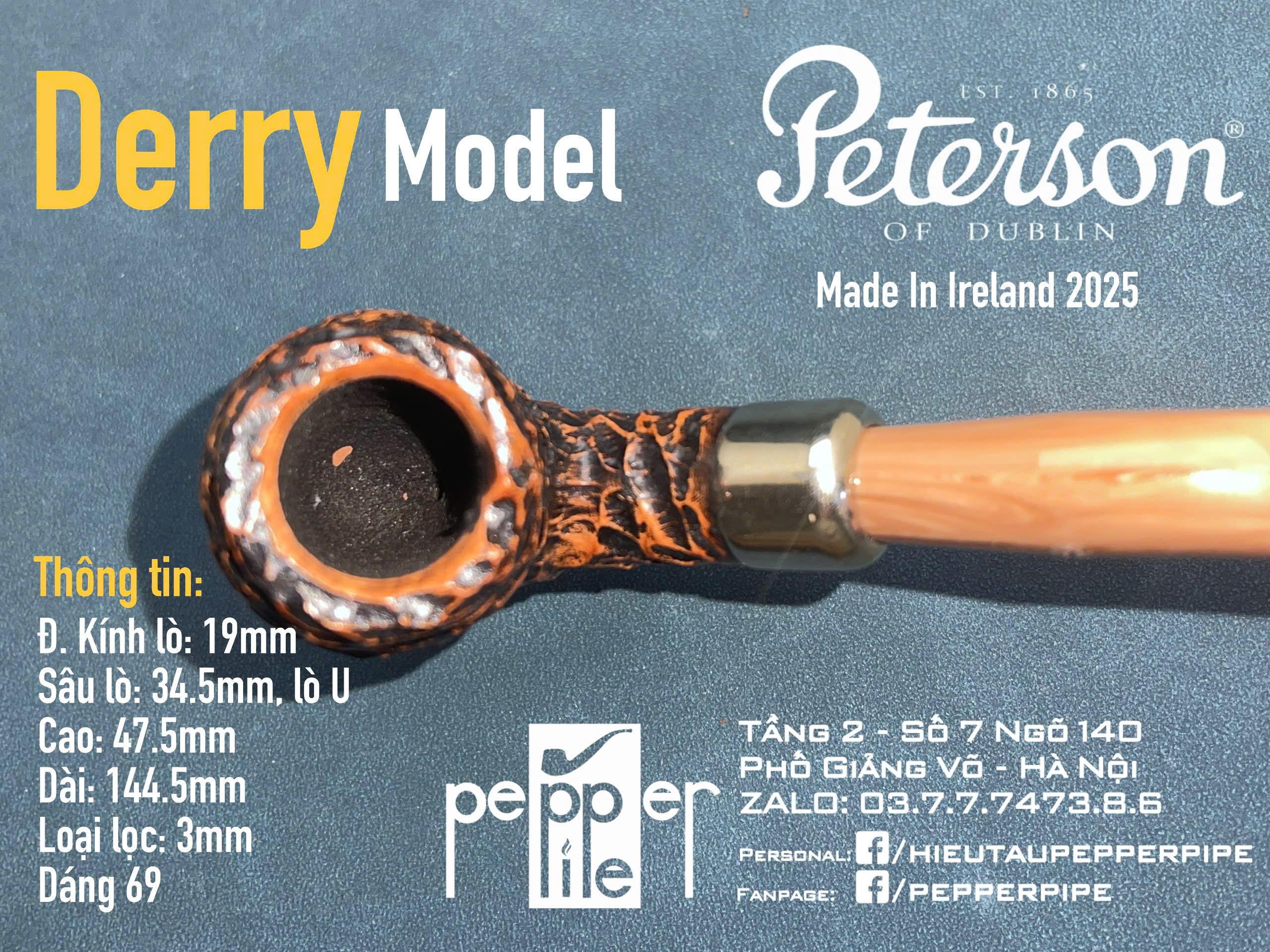 Peterson Derry Shape 129