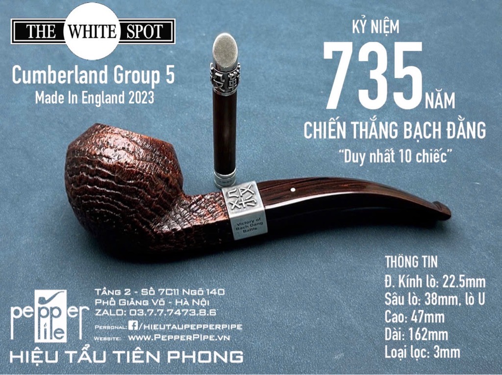 Dunhill “The Victory Of Bach Dang Battle” - Cumberland Model - Shape 5108