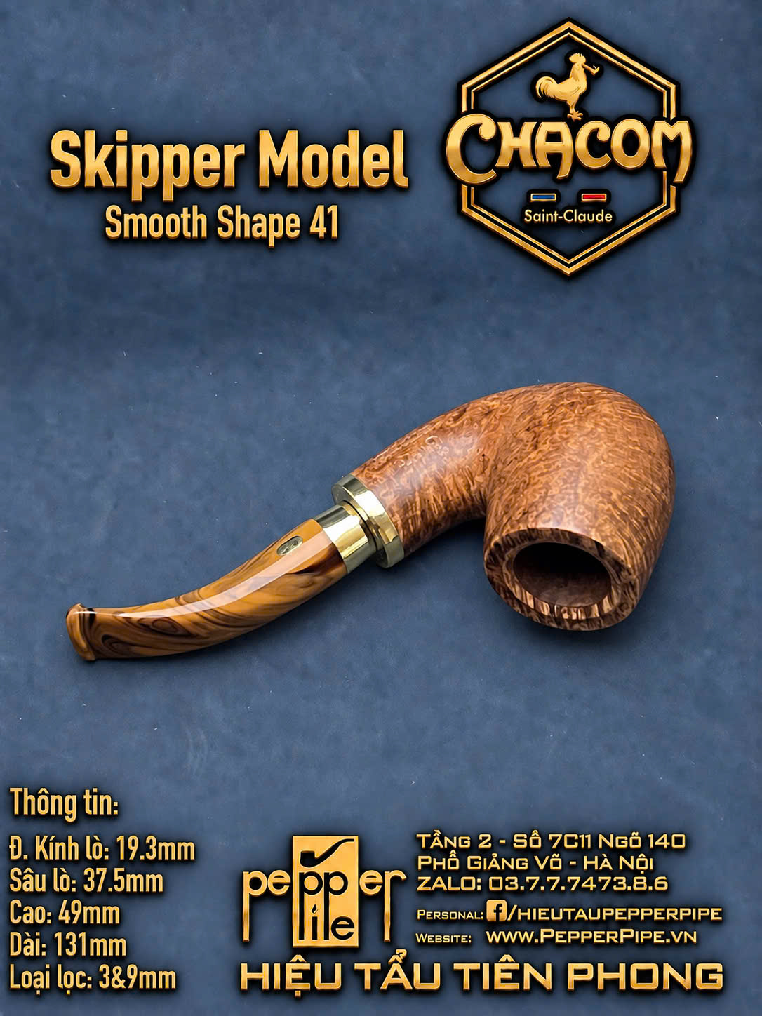 Chacom Skipper Smooth Shape 41